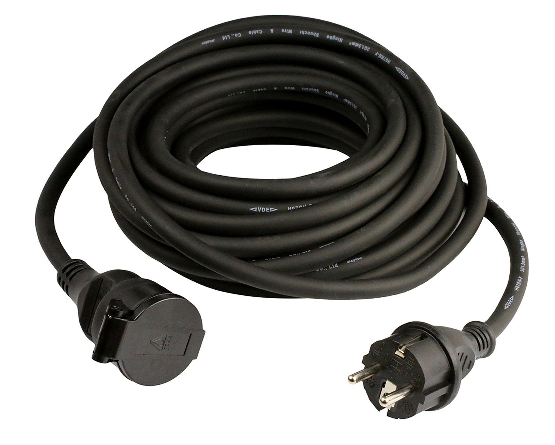 Rallonge électrique de chantier, 1 prise de 16 A L.10 m ZENITECH ...