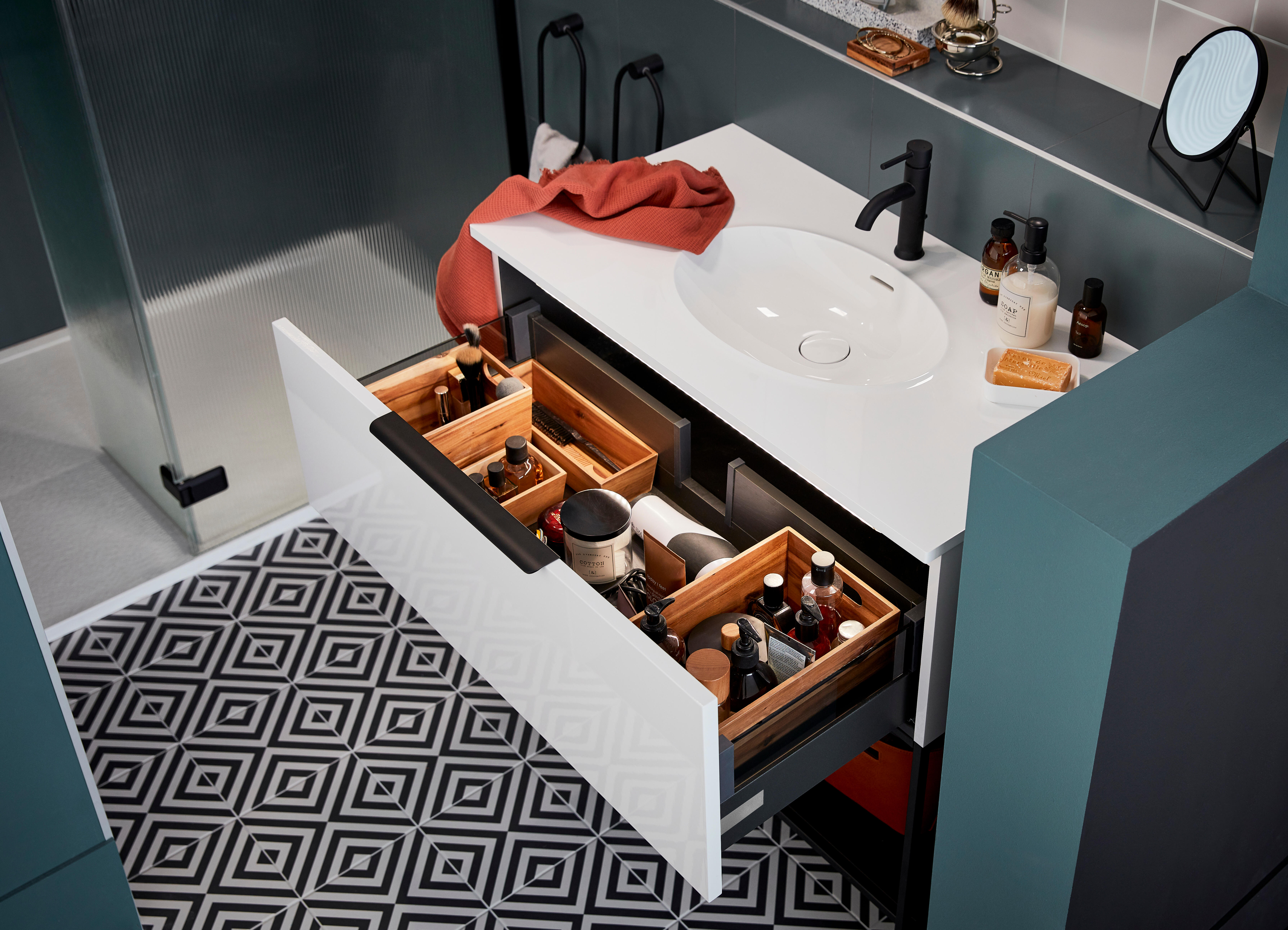 Panier l.10 x P.10 x H.6.7 cm SENSEA - 5