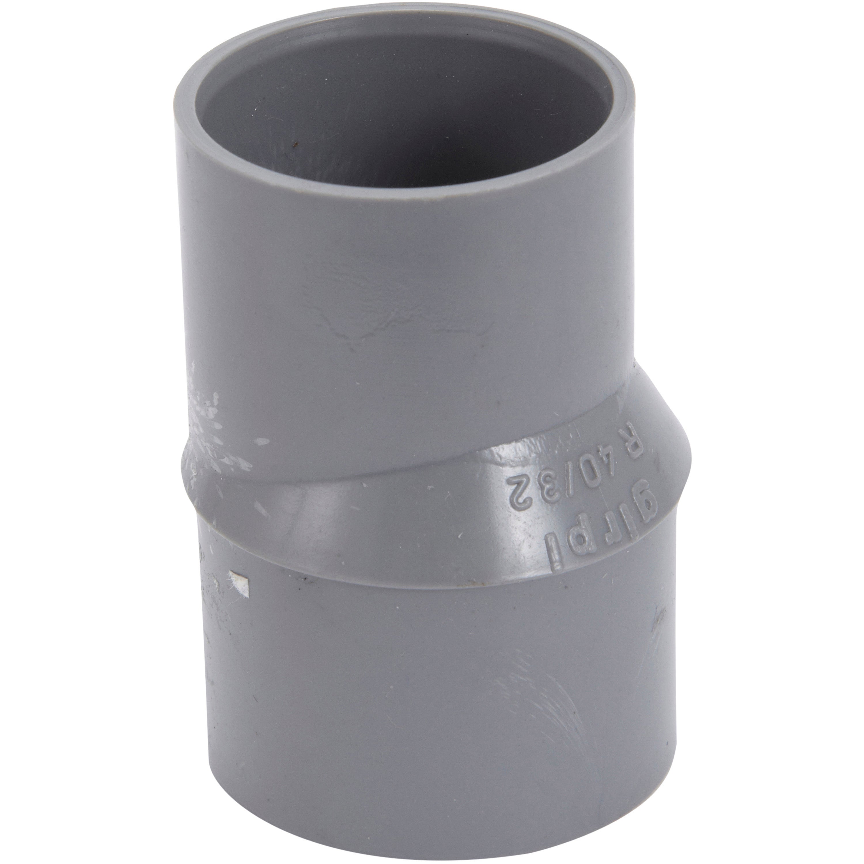 Raccord Réducteur PVC 3x2 - Adaptateur De Tuyau Gris - Marque Uxcell