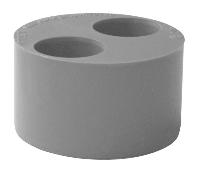 Tampon de réduction simple pvc Diam.100/40/40 mm FIRST PLAST