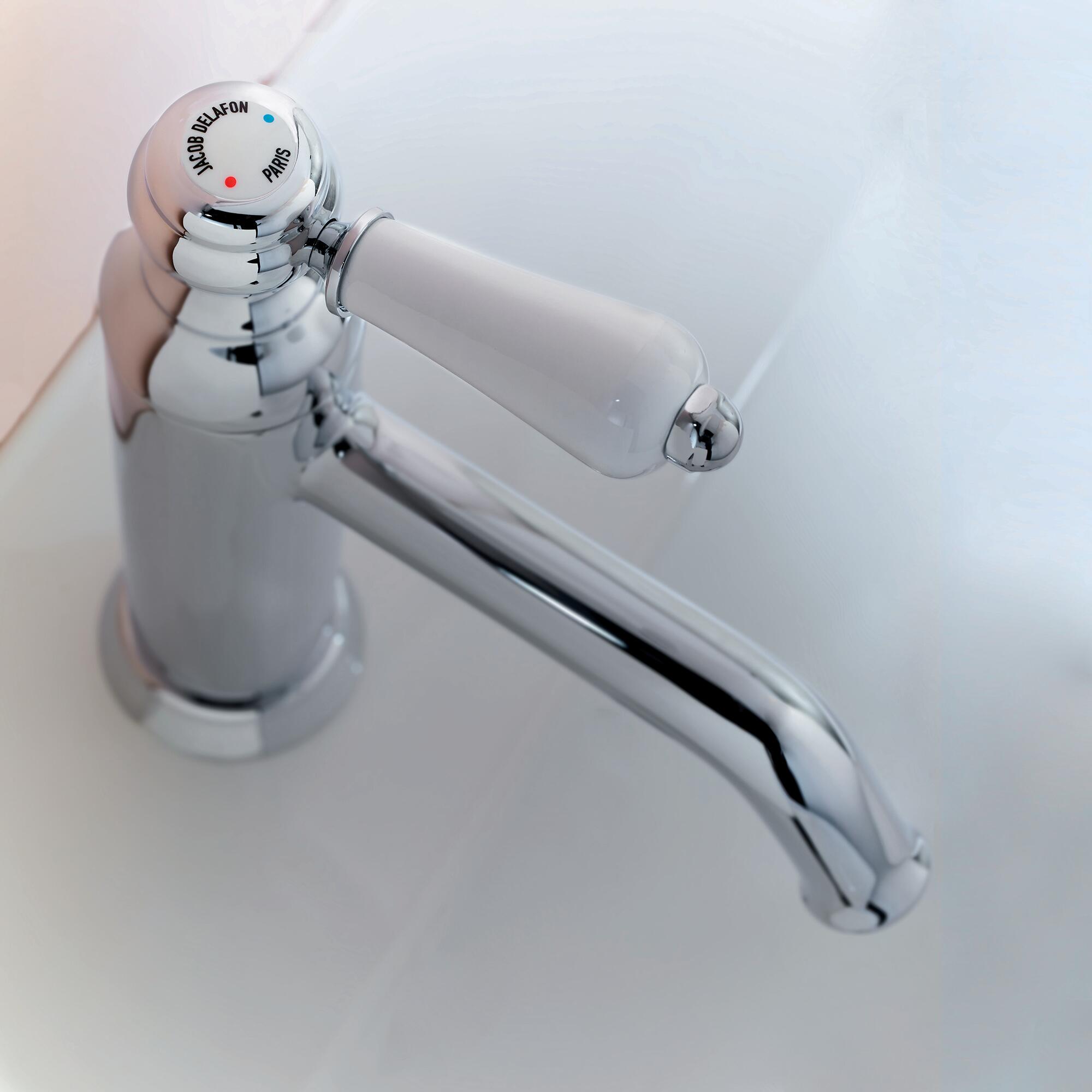Mitigeur de lavabo XL chrome, Louise, JACOB DELAFON - 8
