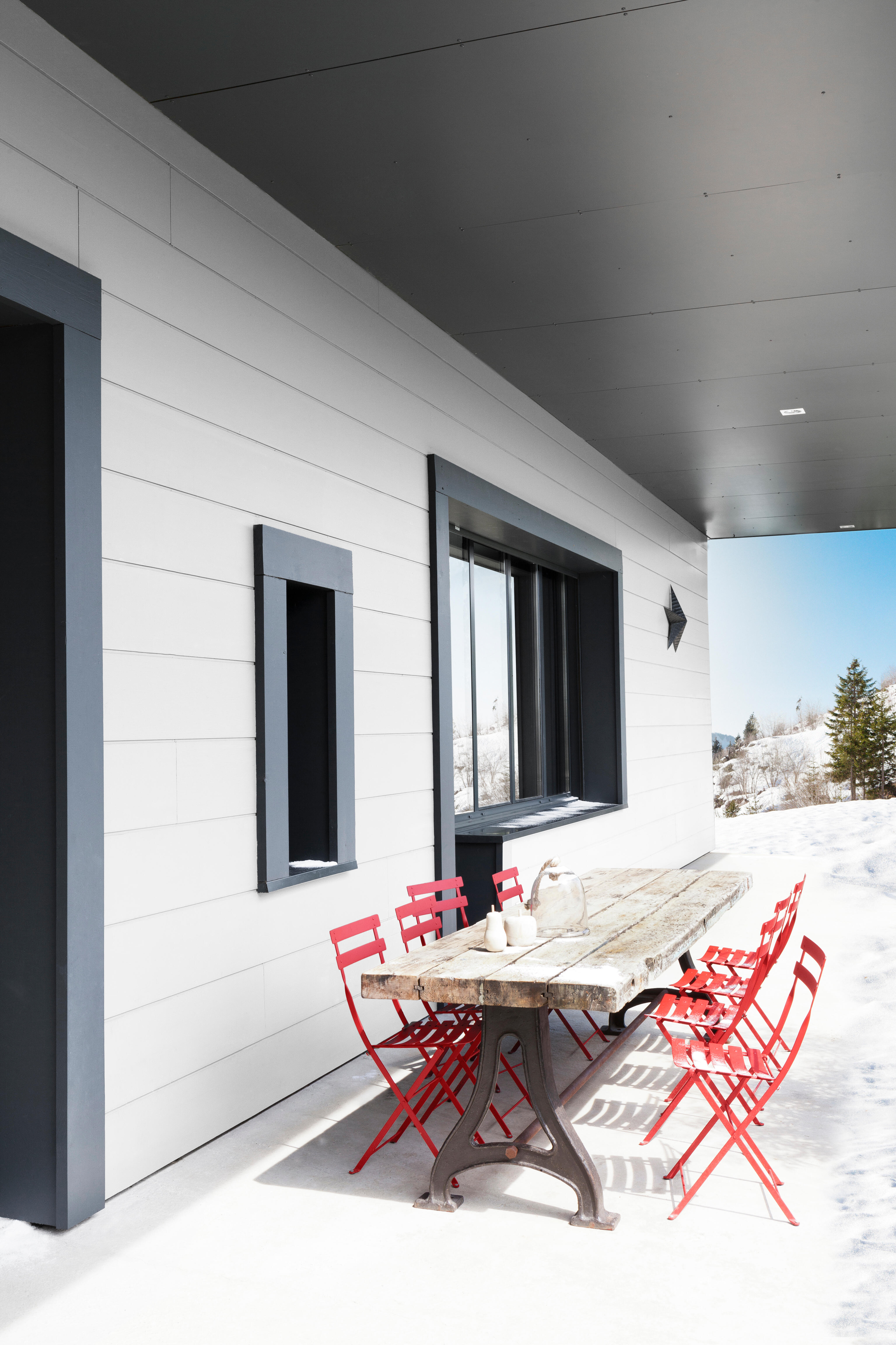 Peinture extérieure bois Climats extrêmes® V33 blanc mat 0.5l - 3