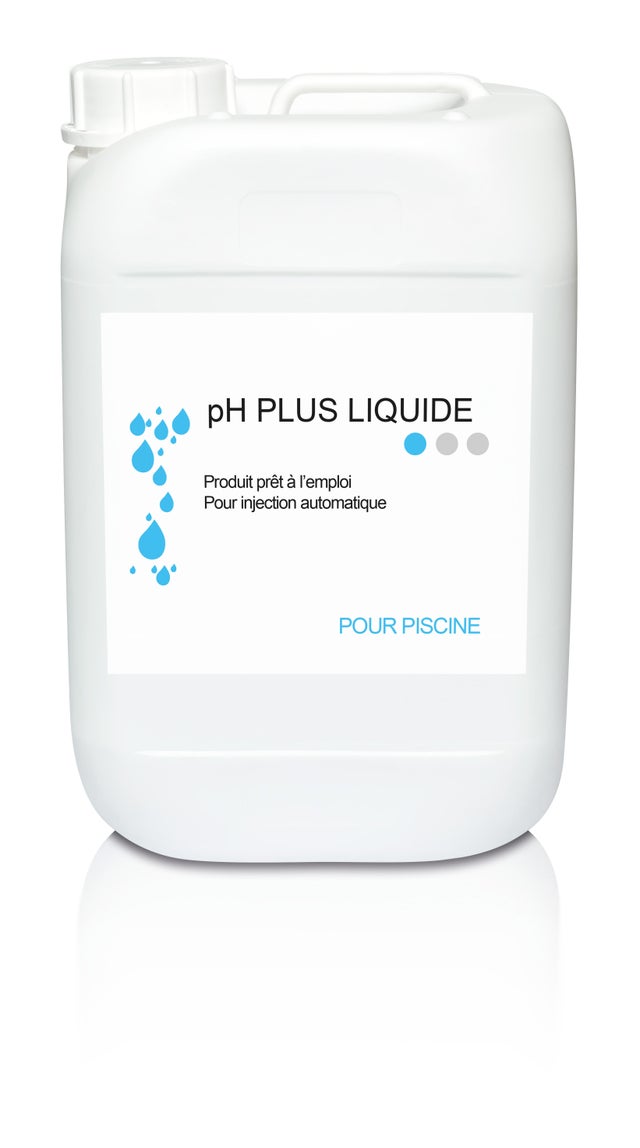 Rehausseur de ph piscine BAYROL pH Plus, liquide 5 l