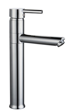Mitigeur de lavabo chrome chromé, EDOUARD ROUSSEAU Dover haut L