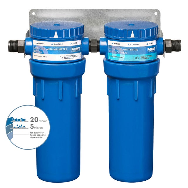 Station de filtration antitartre et anticorosion pilodiphos PAP by pass, BWT