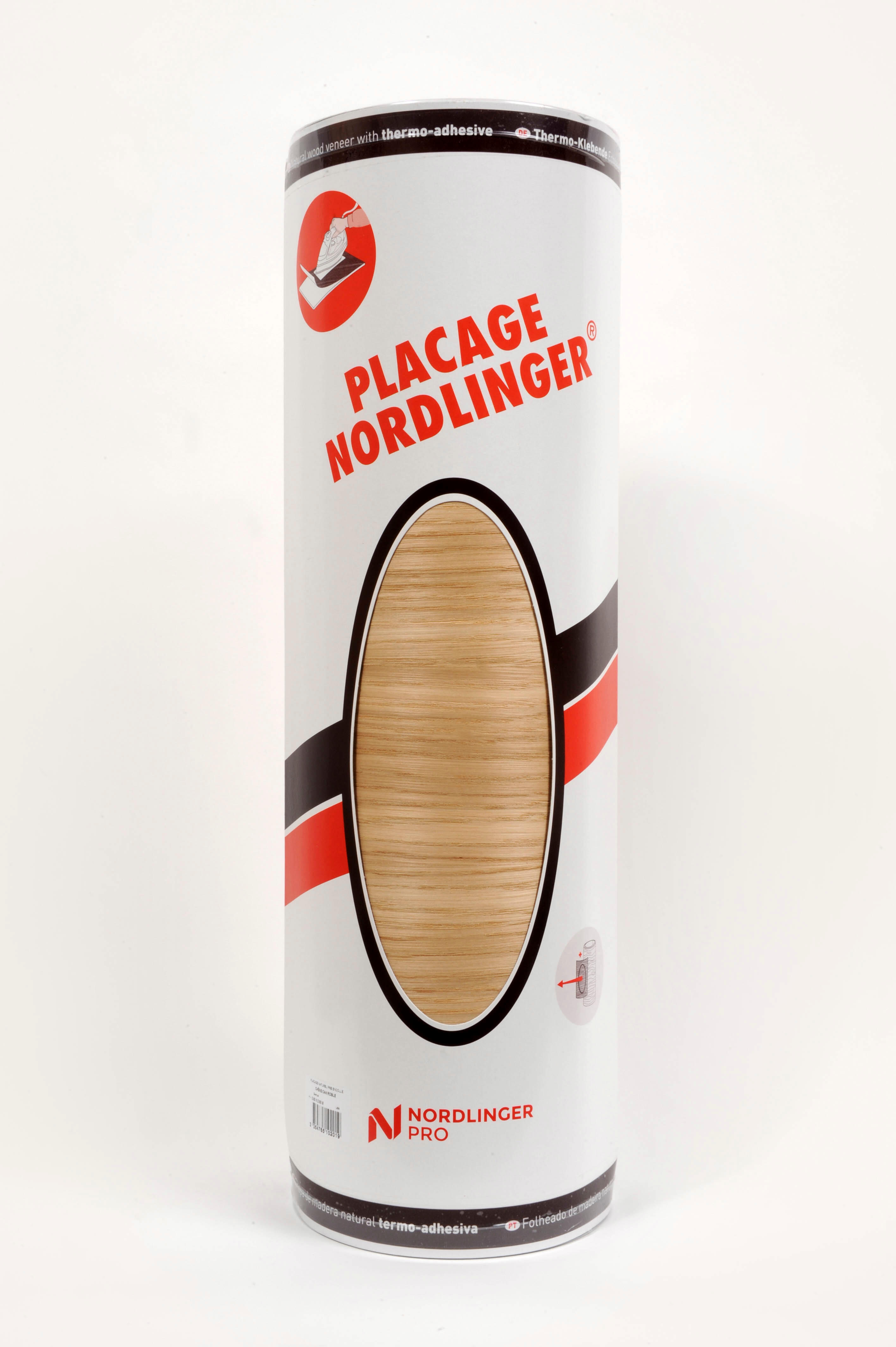 Rolo de folha de madeira PRÉ-COLADOO CARVALHO FSC 500X2500MM - 3