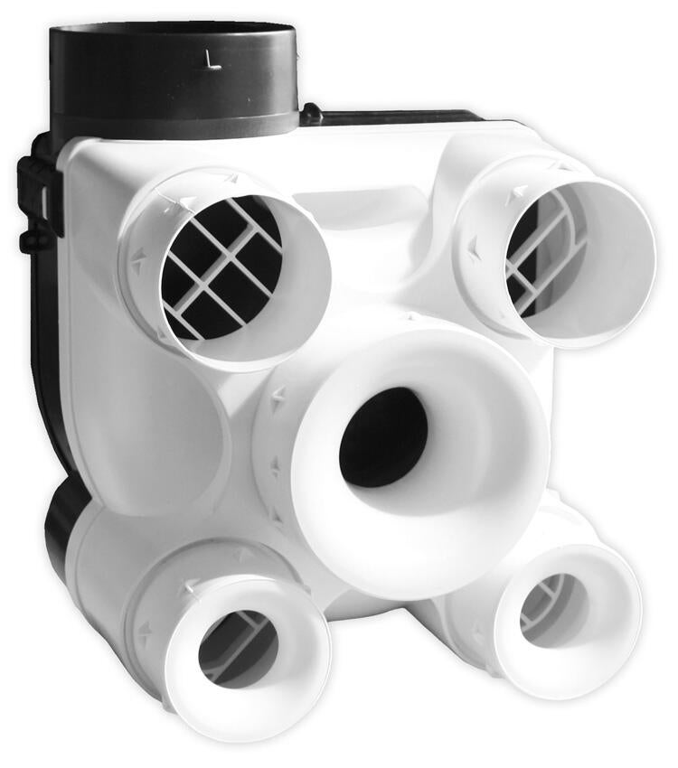 Ventilação mecânica controlada fluxo simples autoregulavel S&P 18 W 230 V - 2