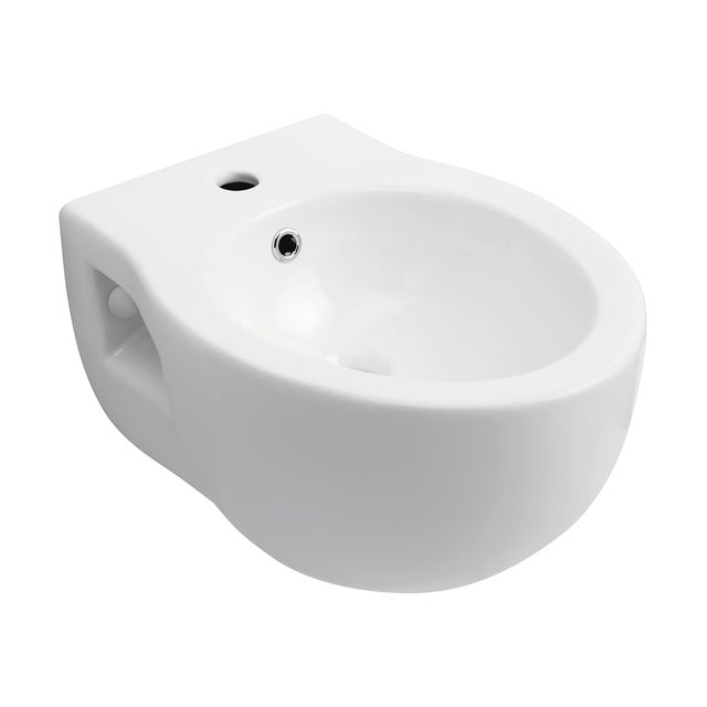 Bidet sospeso bianco lucido k04 KERASAN L 37.5 x H 28 x P 51 cm