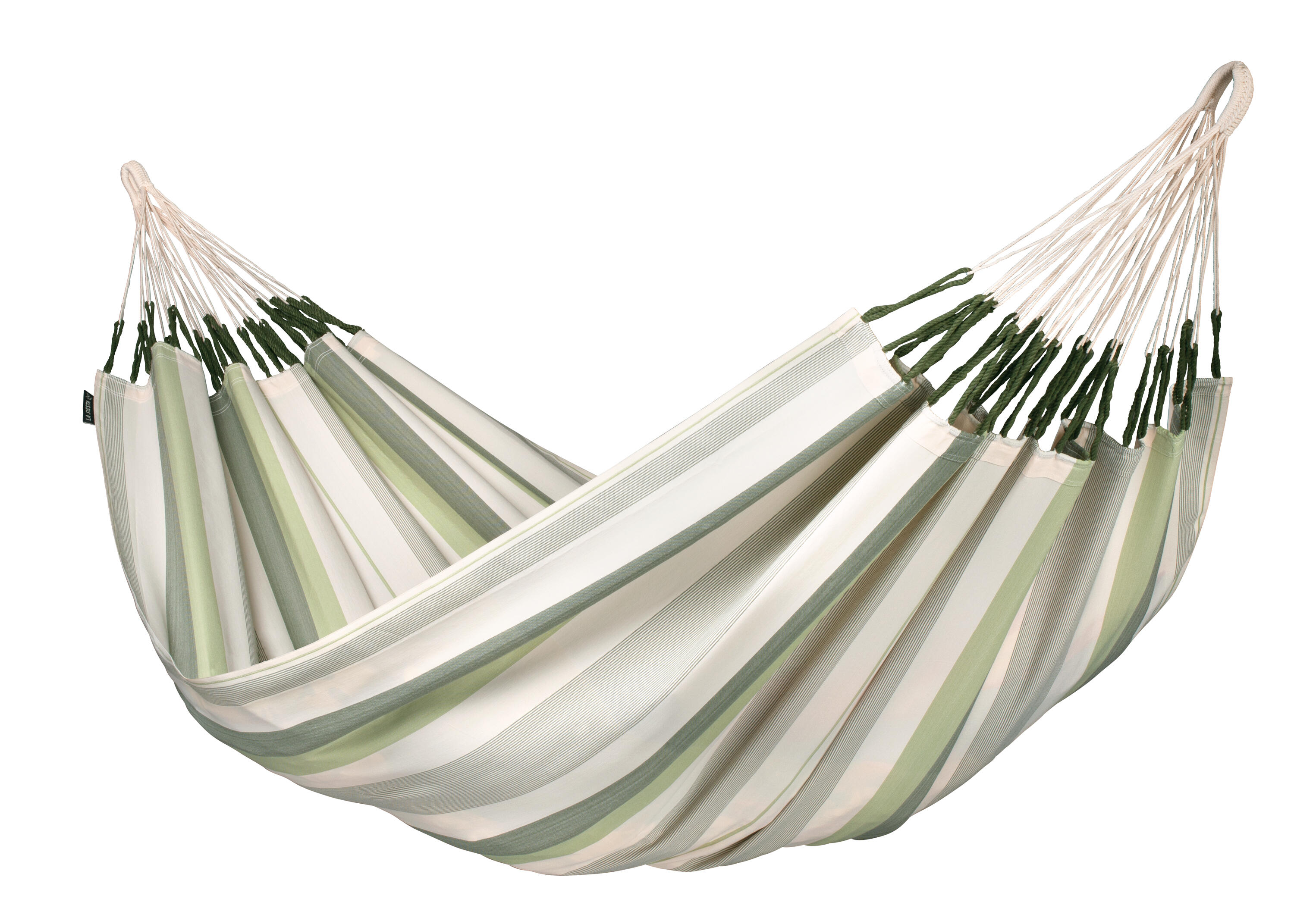 Hamaca de exterior doble marrón cedro la siesta 160x230 cm
