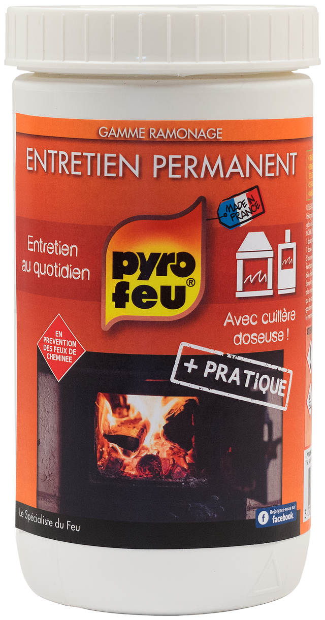 Ramonage entretien saisonnier PYROFEU, 800 gr