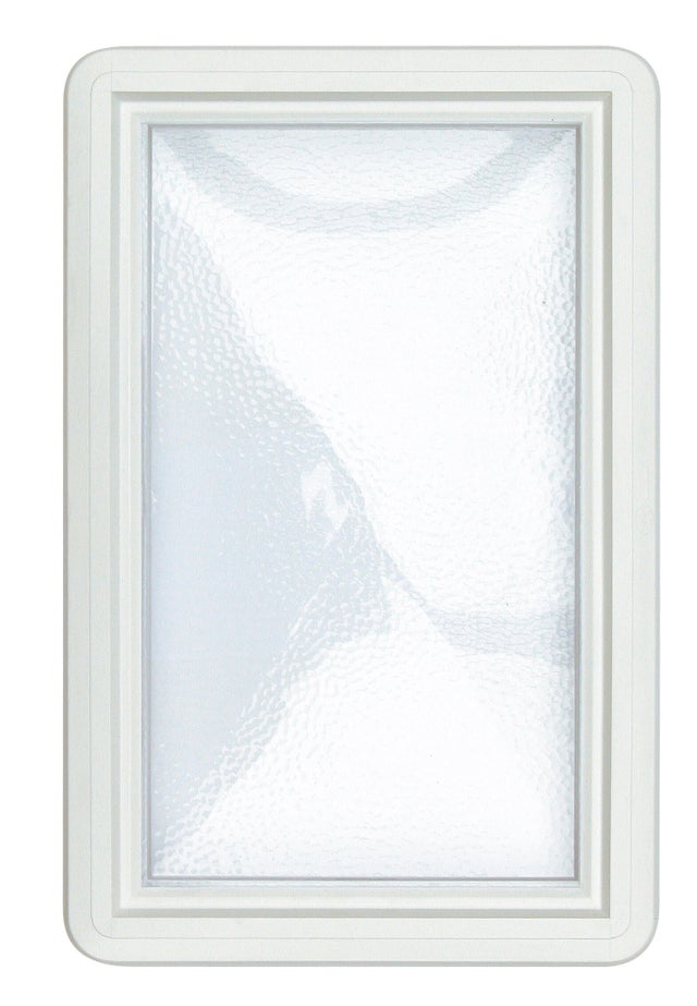 Hublot Pour porte de garage coulissante, 37 x 23.5 cm, Ep.22 à 26 mm