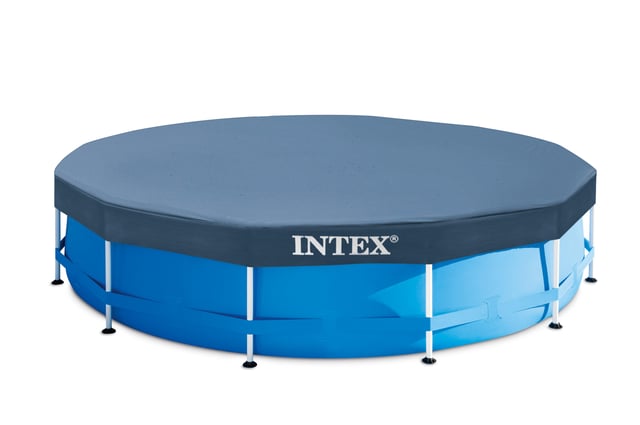 Bâche de protection INTEX pour piscine tubulaire ronde 3m66