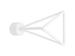 Lot de 2 embouts pour barre à rideau , Diam.20 mm blanc Design, INSPIRE