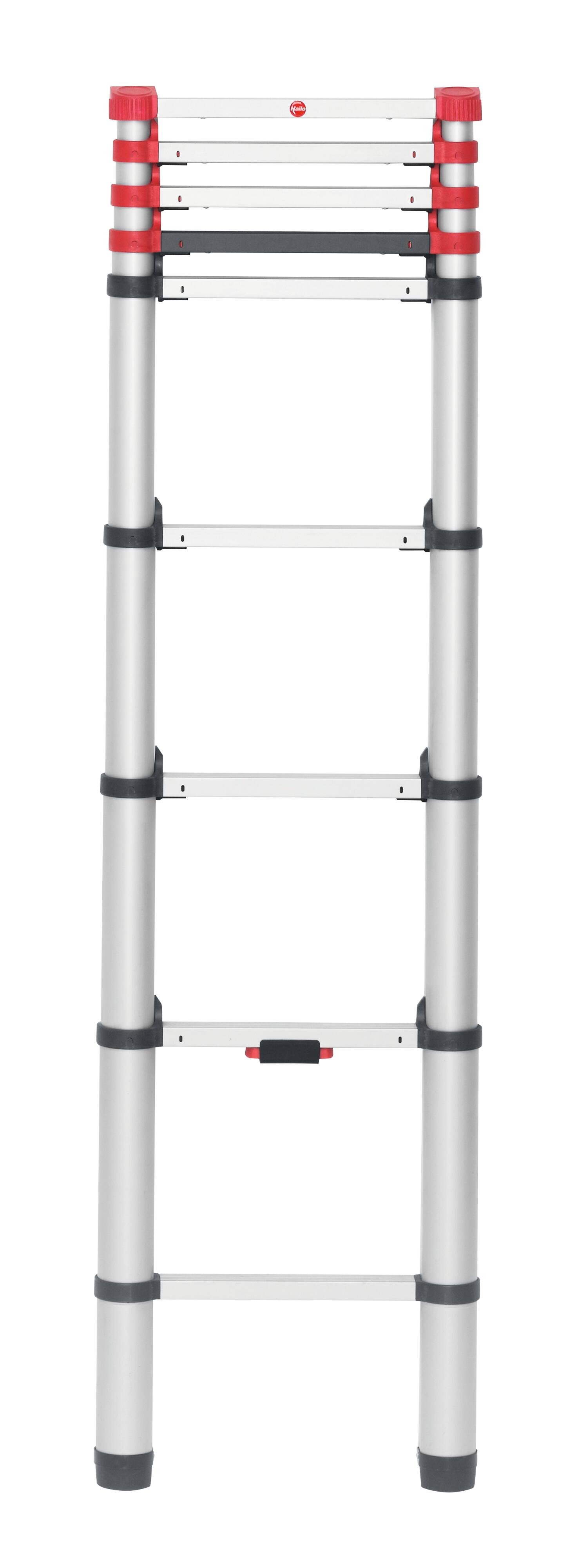 Echelle télescopique HAILO Flexline 9 échelons 2,6m hauteur d'accès max. 3m40 - 5