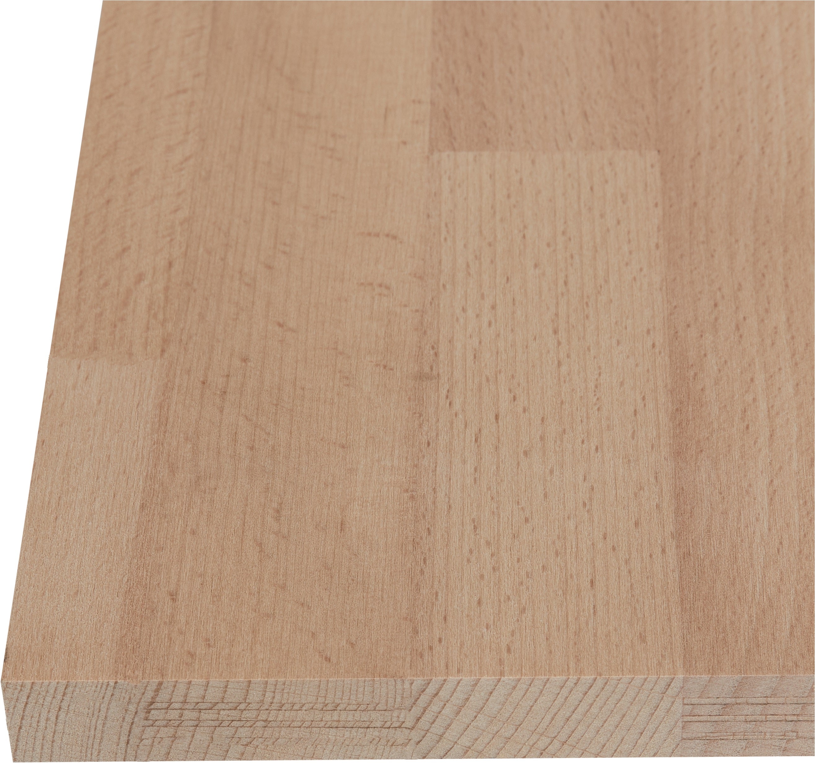 Tablette hêtre lamellé collé, L.120 x l.40 cm x Ep.18 mm - 10