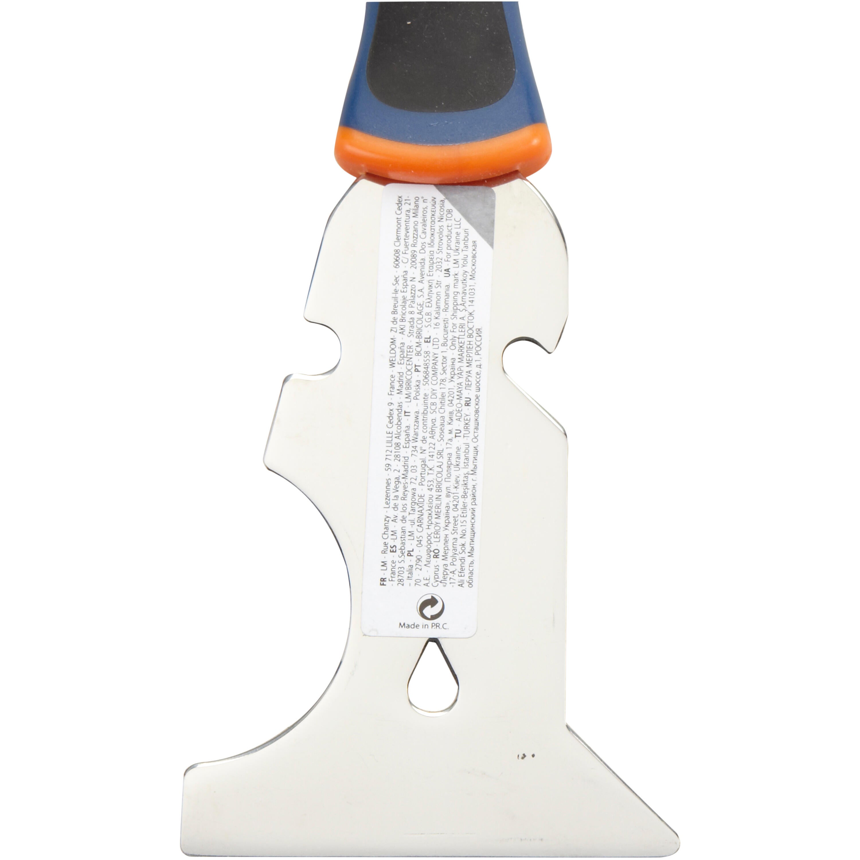 Couteau de plaquiste 7 en 1 en acier inoxydable DEXTER, 76 mm - 2