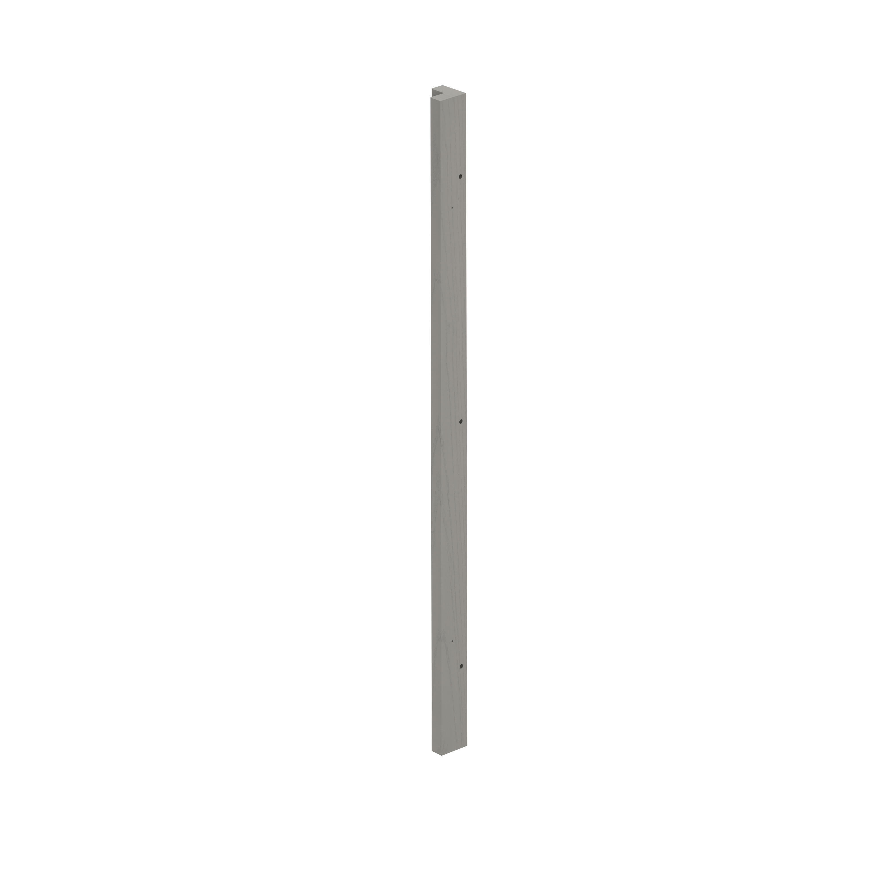 Fileur d'angle Boston gris H.76.8 cm x L.9 cm x Ep.19 mm - 5