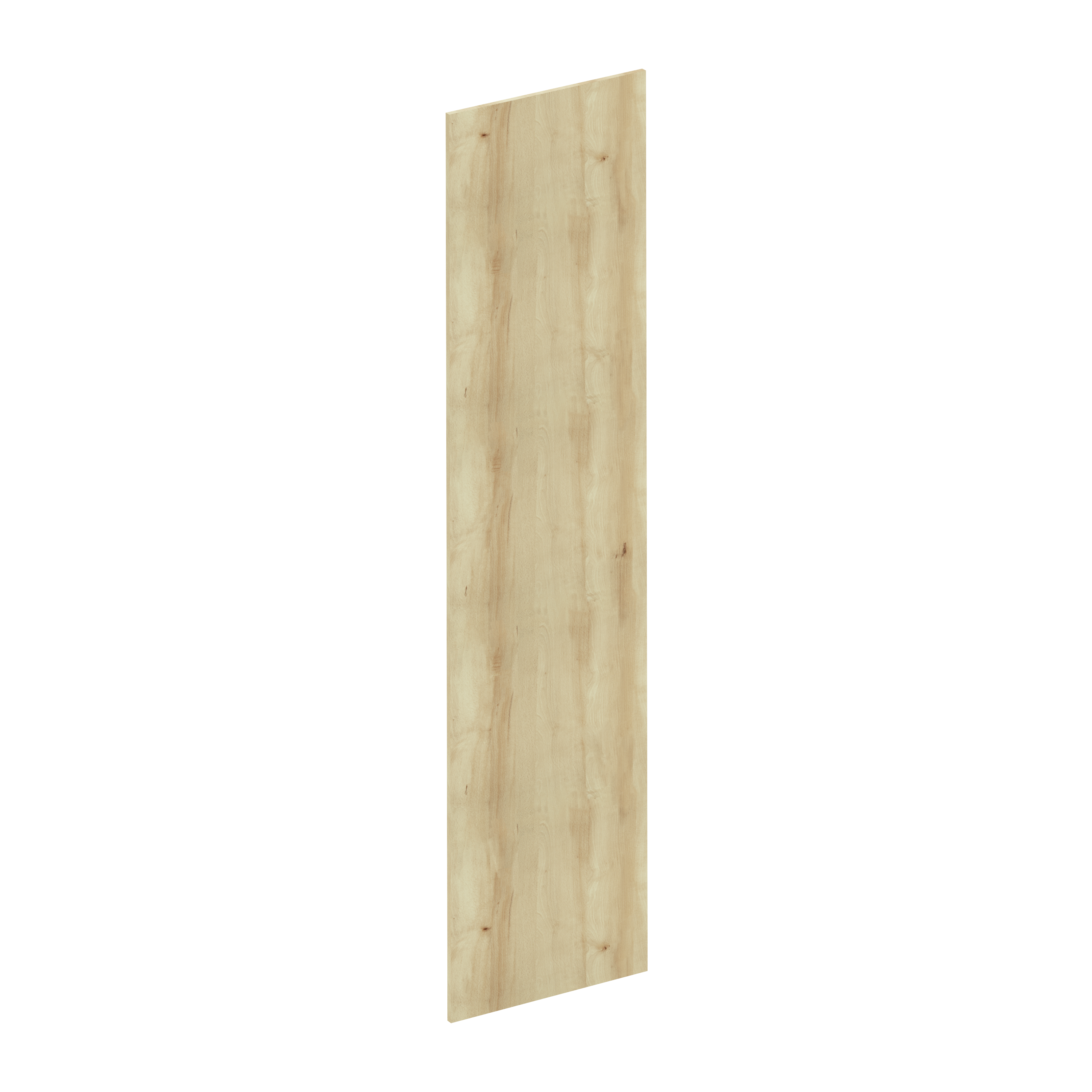 Porte de cuisine Osaka effet hêtre brillant H.240 x l.63 cm