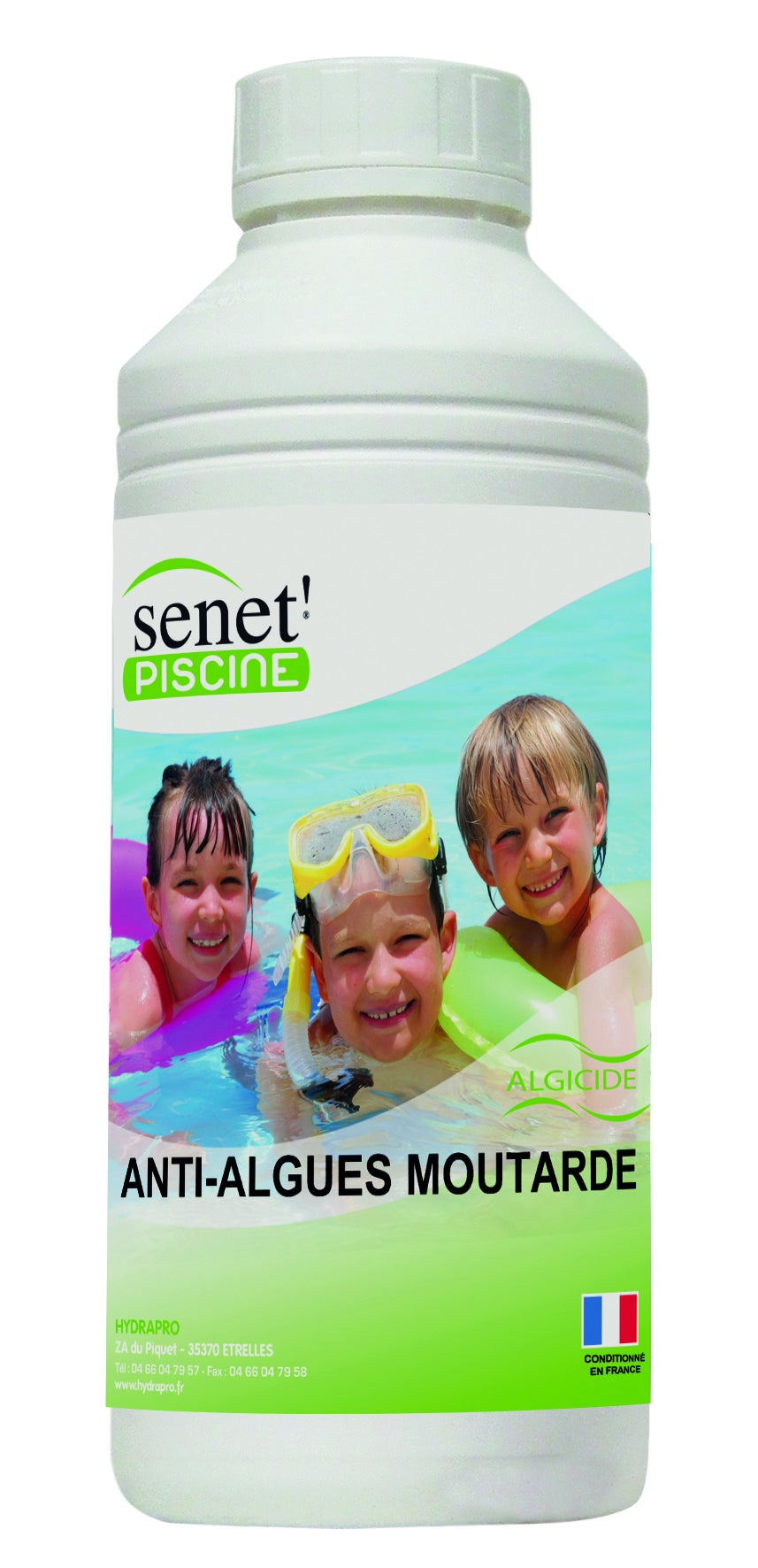 Anti algues moutarde piscine, liquide 1L - 2