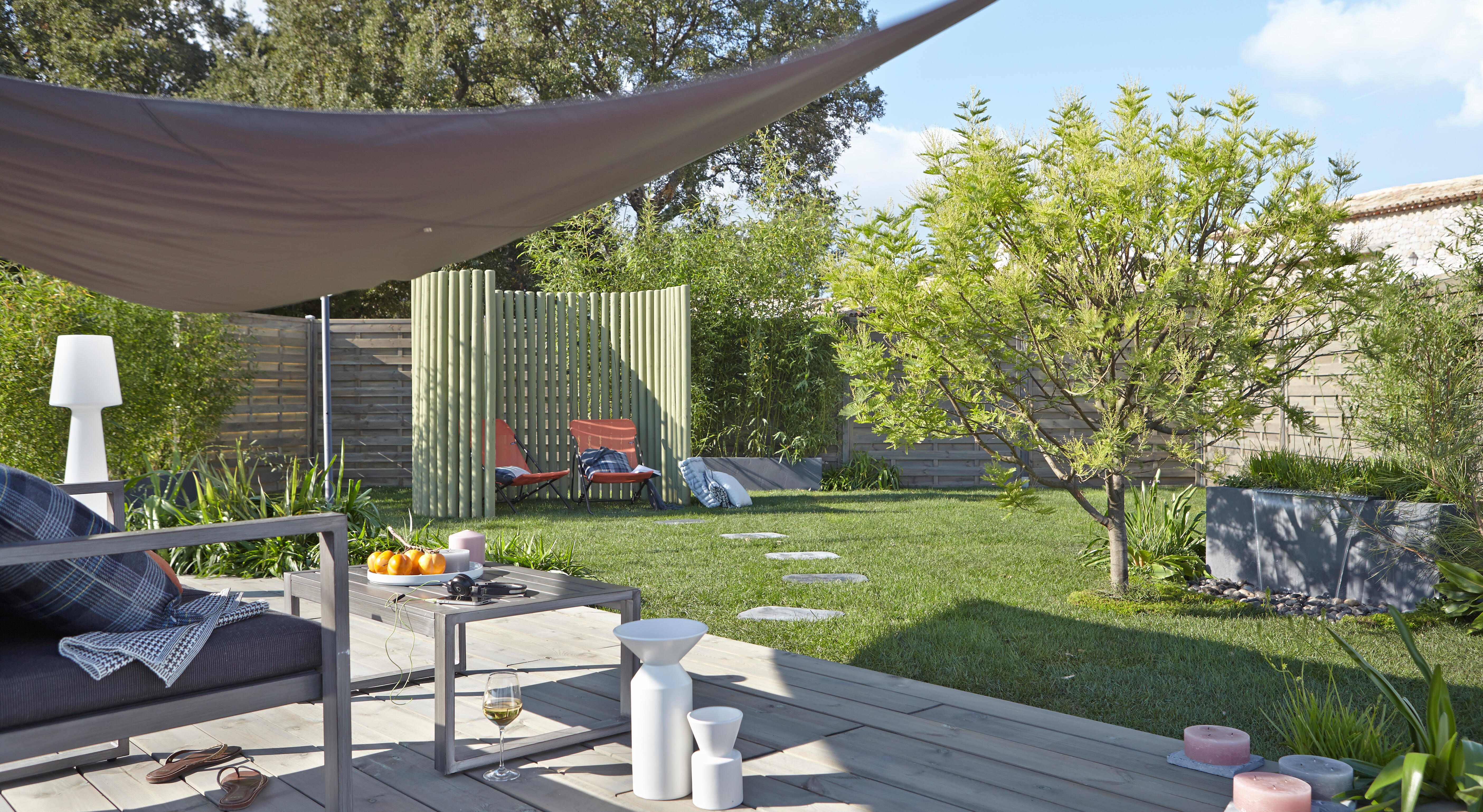 Mât pour voile d'ombrage à lester gris NATERIAL - 5