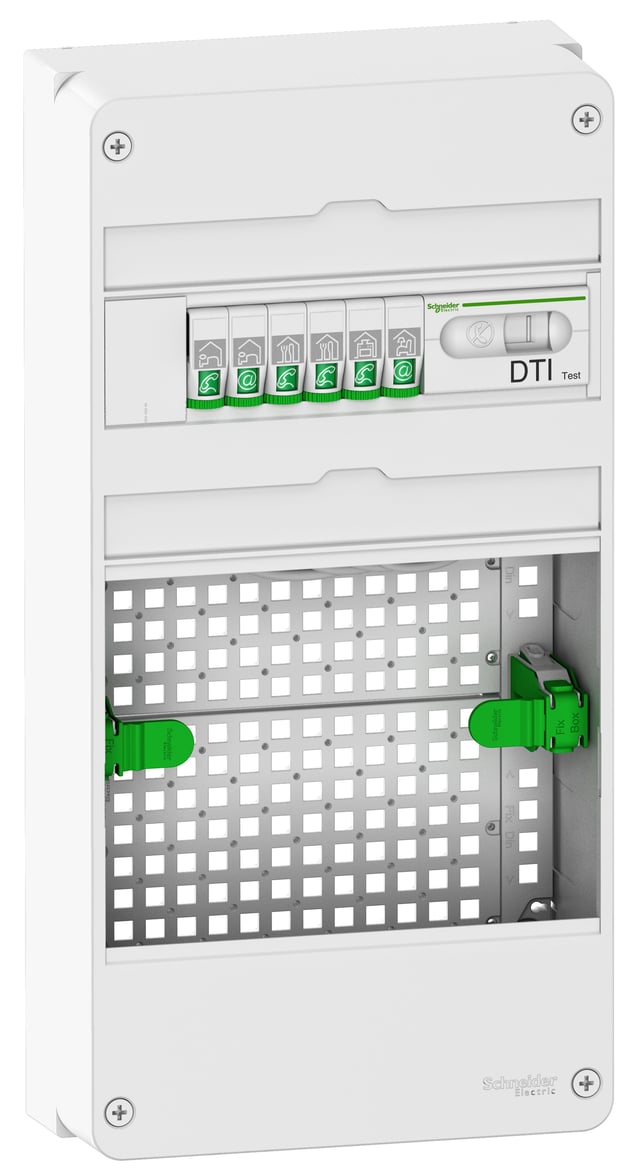 Coffret de communication grade 3S SCHNEIDER ELECTRIC 3 rangées 39 modules