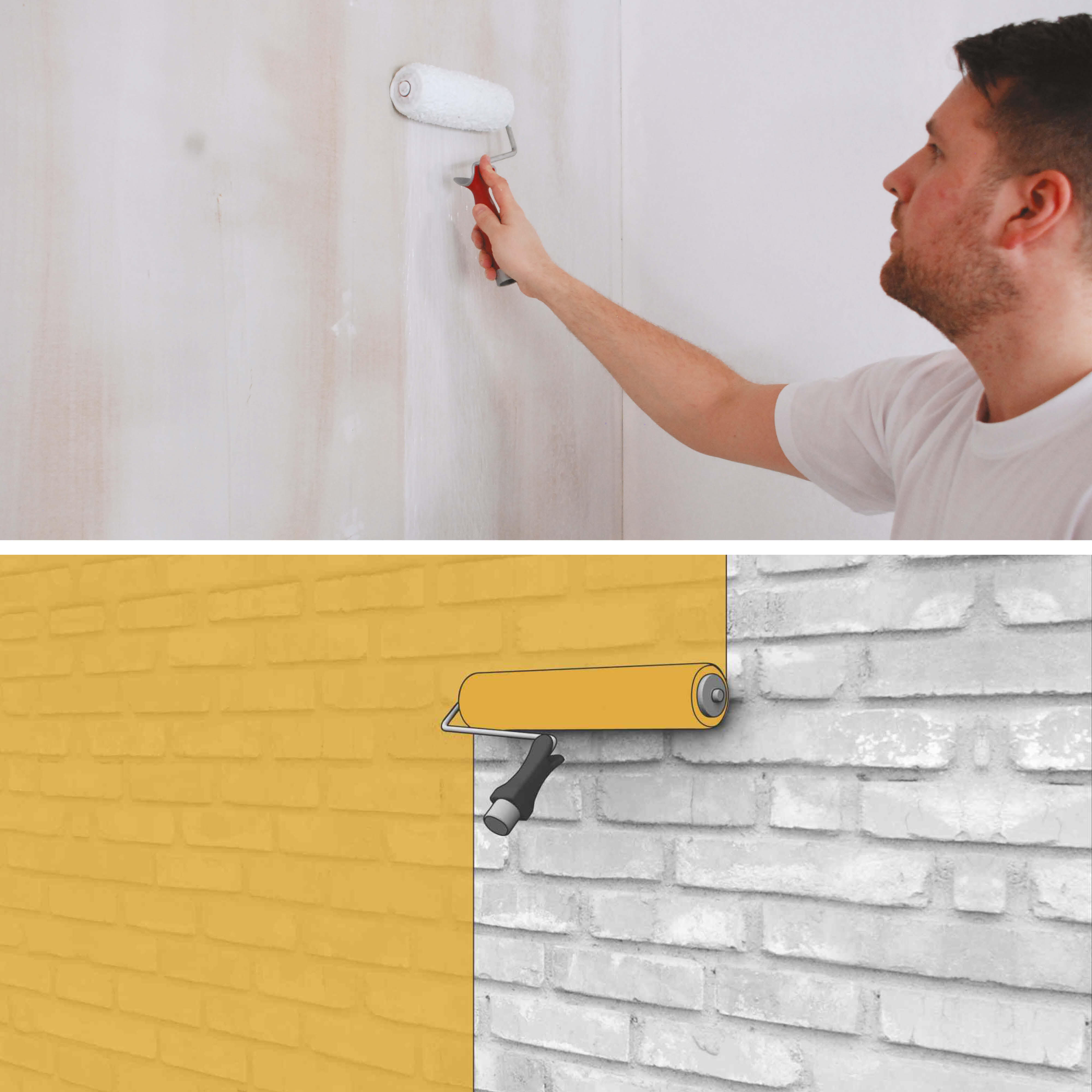 Fixateur pour mur SIKA 2 l blanc - 7
