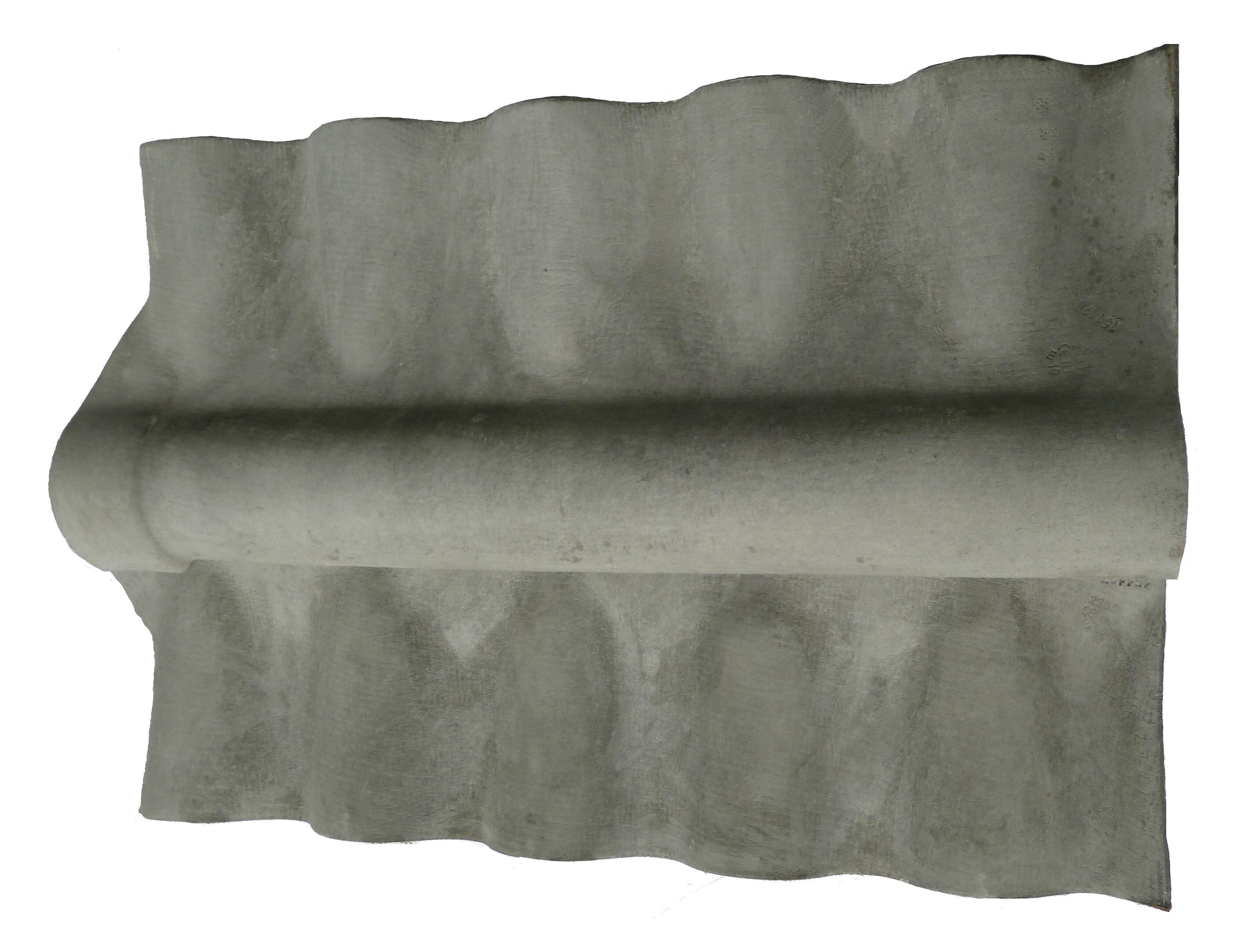 Faîtière pour fibres ciment Gris ETERNIT HOME, L.0.92 m - 2