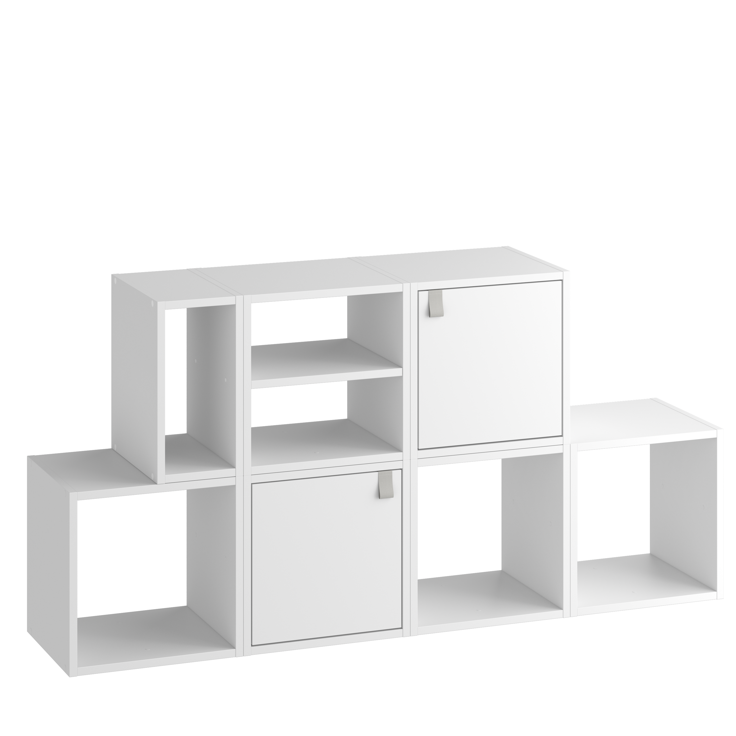 Półka prosta Spaceo Kub 32.7 x 31.5 x 1.6 cm biała Spaceo - 13