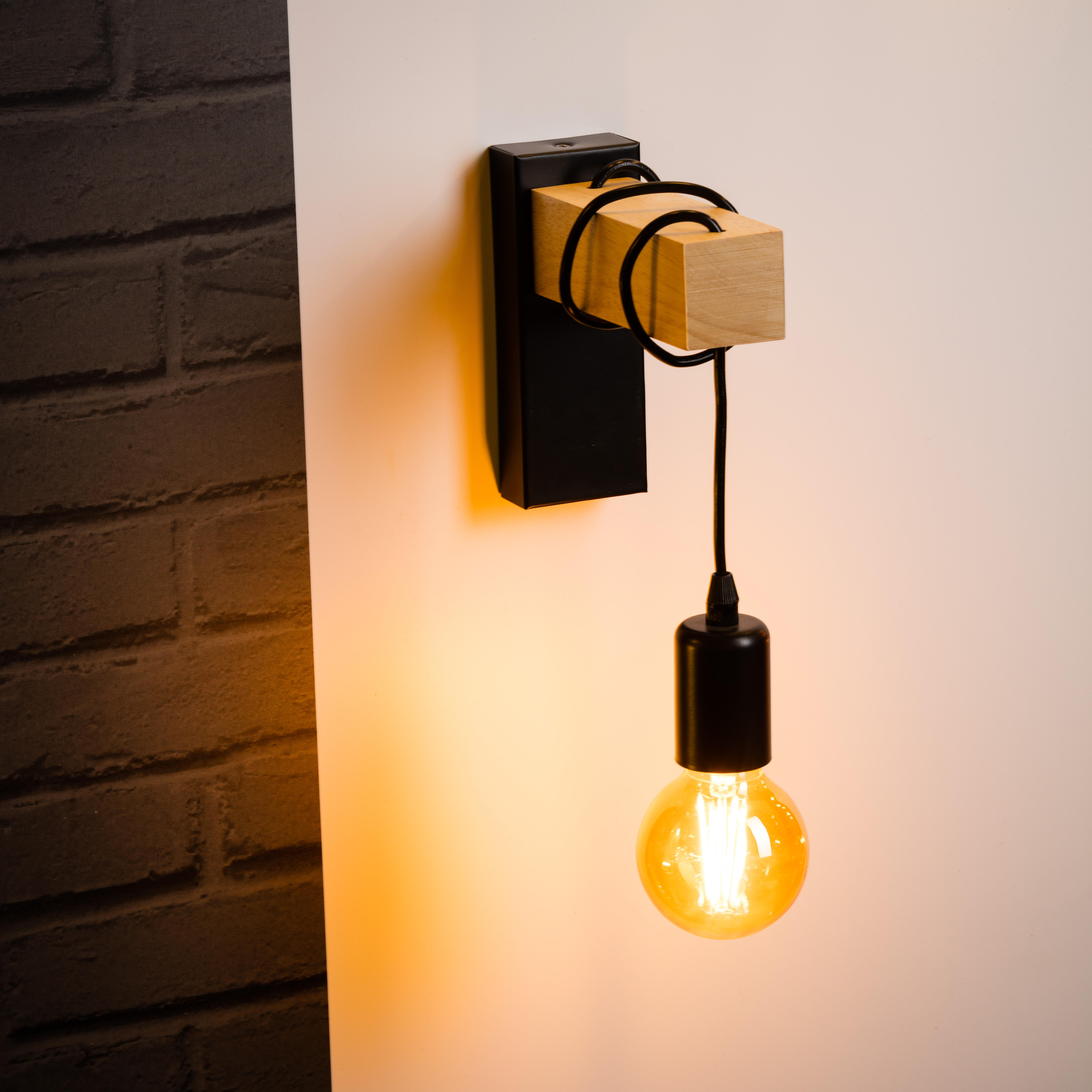 Applique E27 Townshend noir EGLO - 3