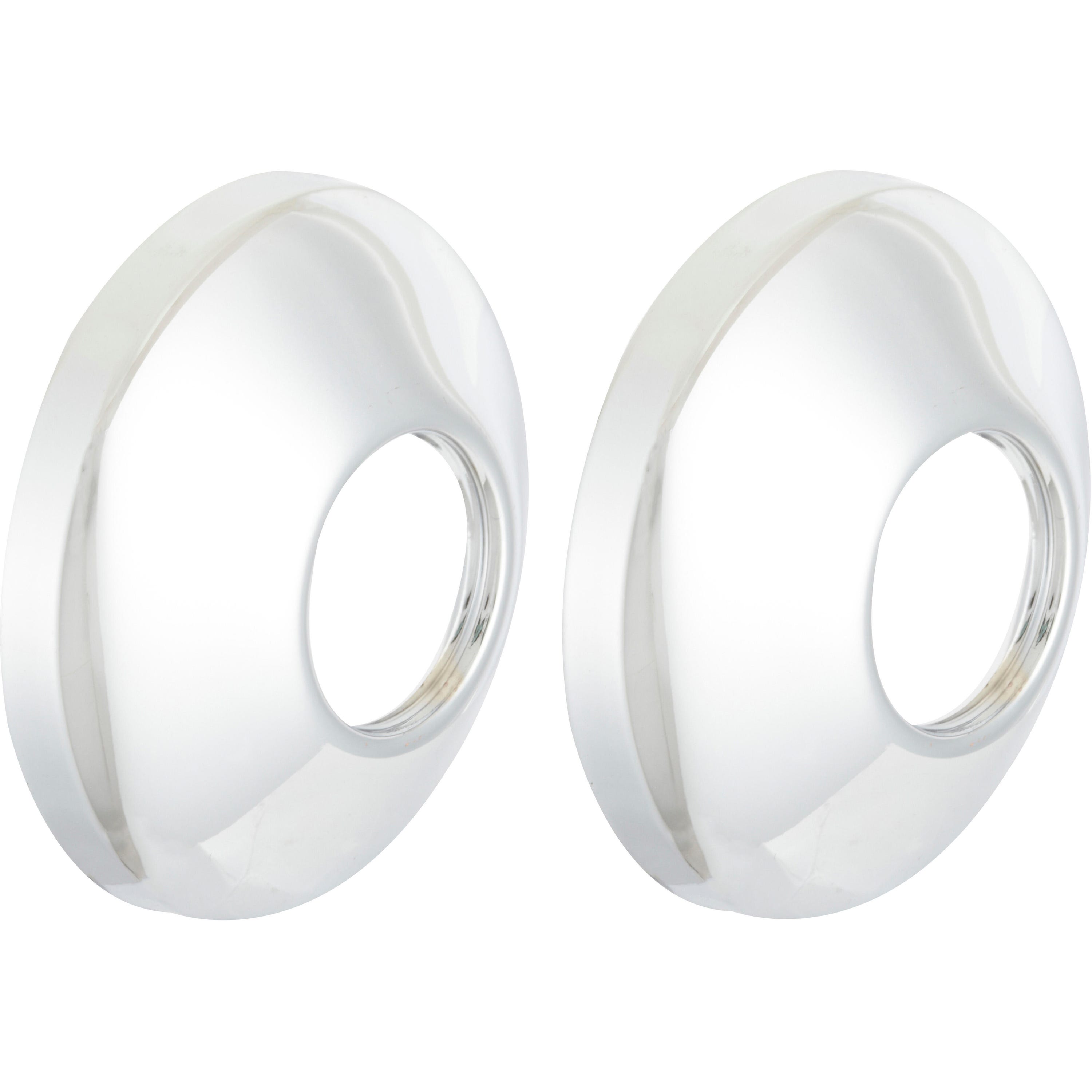 Rosace Rabatable Lot de 2 rosaces hautes 20 x 27 mm | Leroy Merlin
