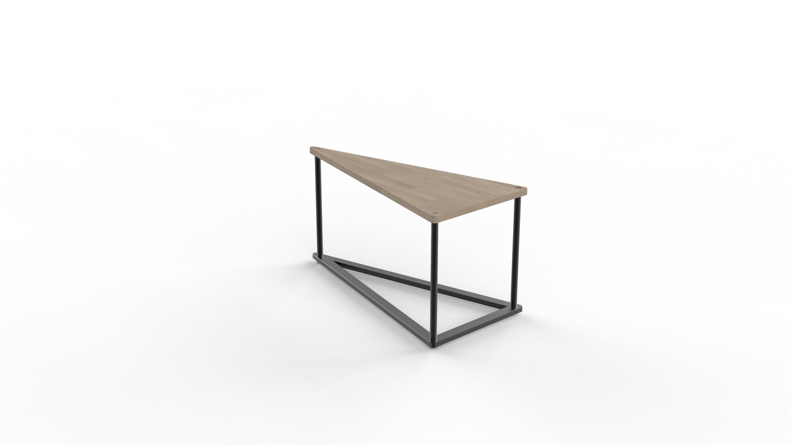 Tréteau bois Unikk design, H.73 x l.36.5 cm - 5