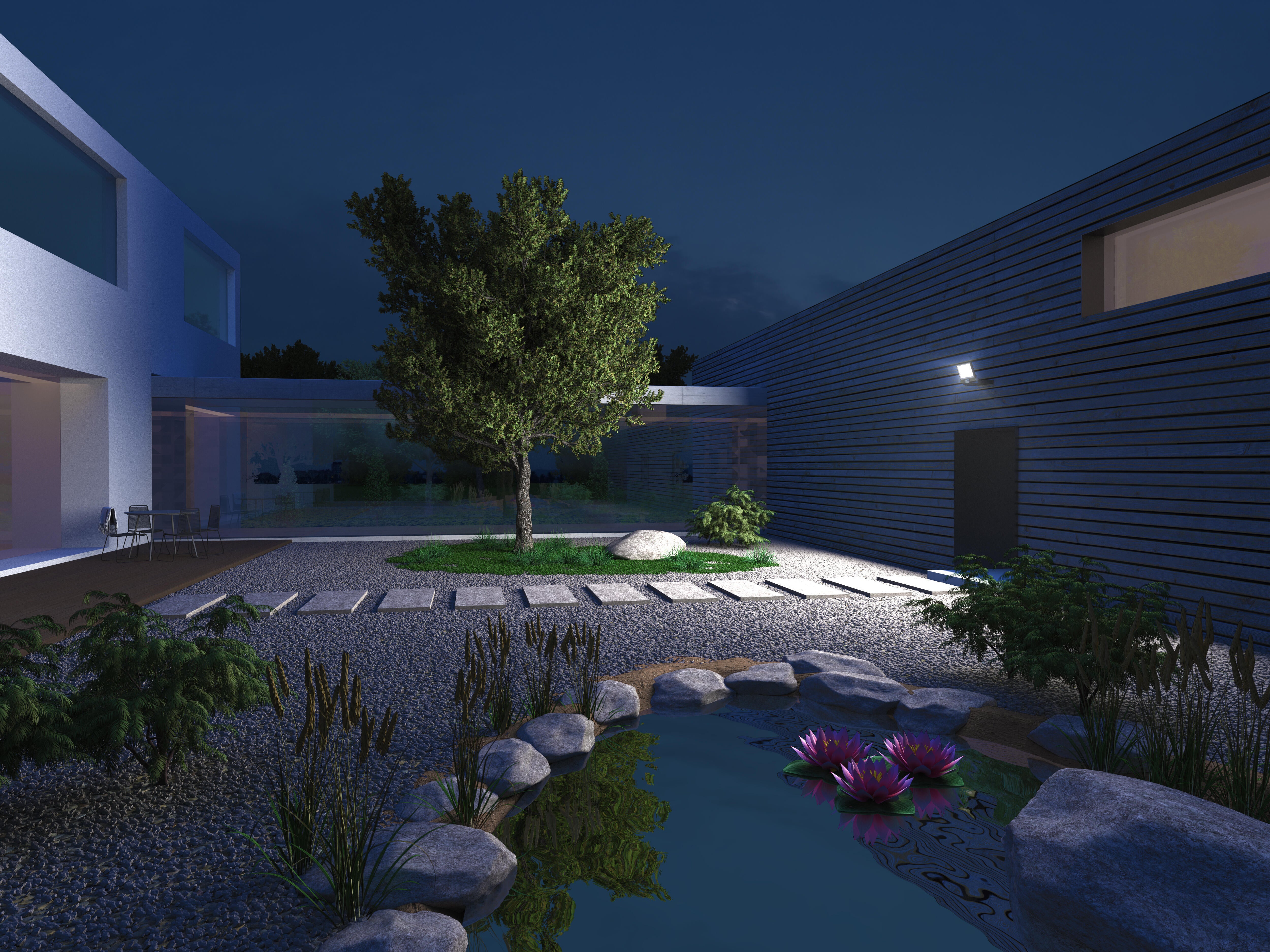 Projecteur extérieur LED, 2050 Lm blanc Xled one STEINEL - 2