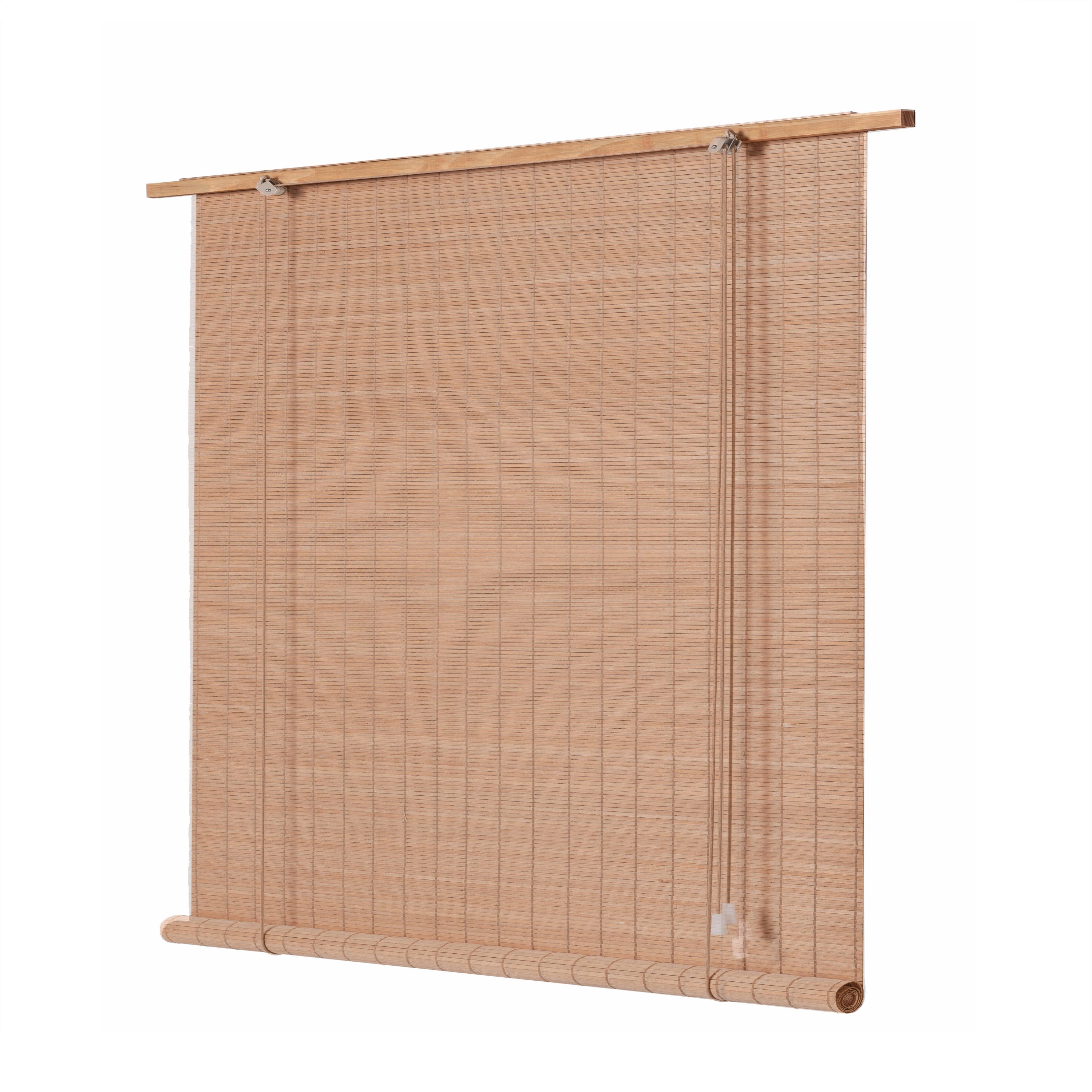 Store Enrouleur Tamisant Bois Tiss Naturel L 130 X H 220 Cm BALLAUFF Store Enrouleur Tamisant Bois Tiss Naturel L 130 X H 220 Cm BALLAUFF