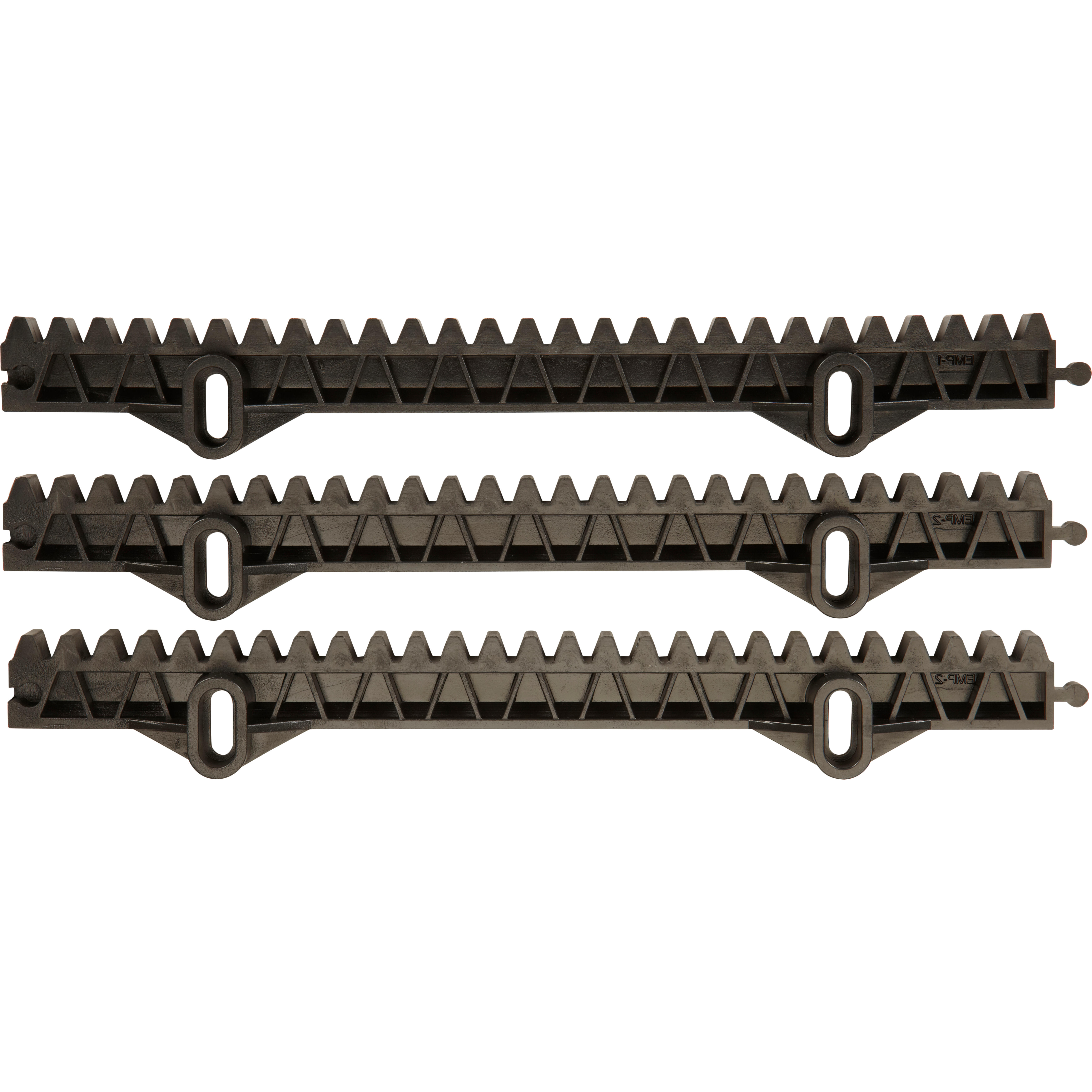 Crémaillère 3 x 33 cm fixation haute pour portail coulissant Slidymoove, SOMFY - 3
