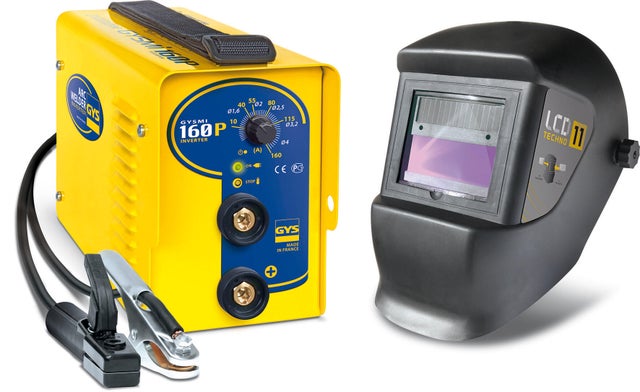 Poste à souder inverter GYS Gysmi 160p + ldc11