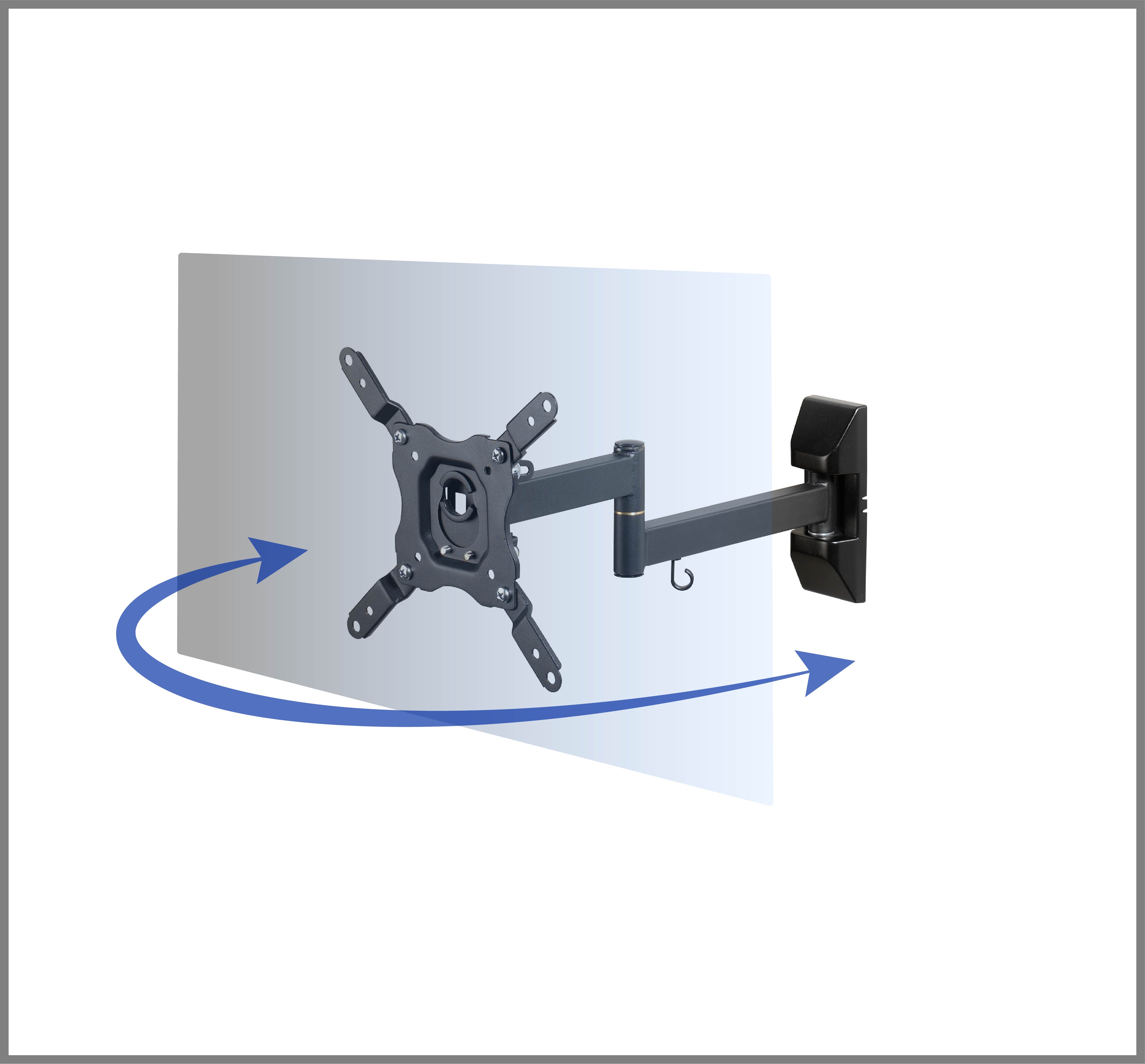 Support TV orientable déporté, charge maximale 25 kg, 109cm, VIVANCO - 5