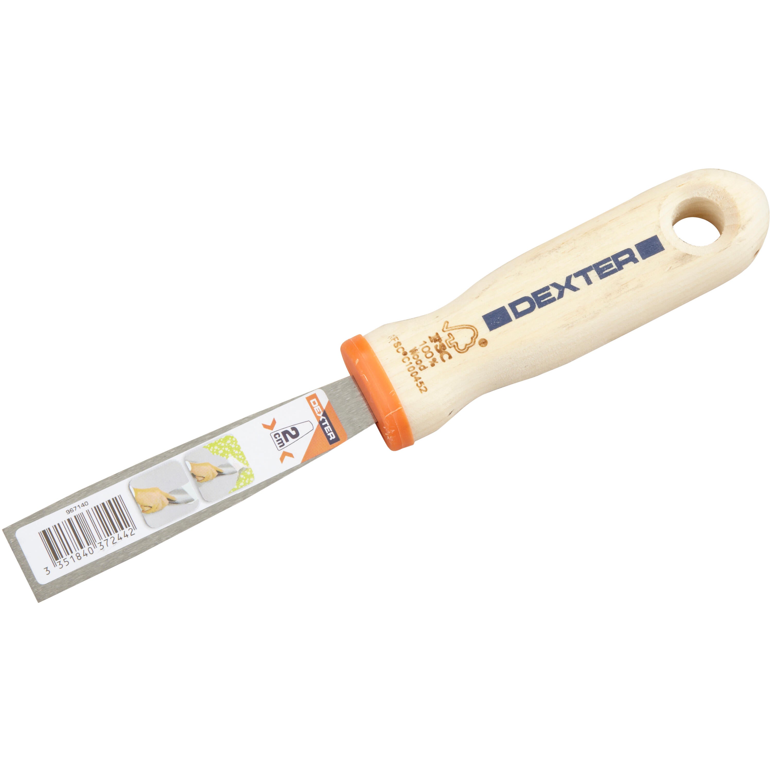 Couteau de peintre acier 2 cm DEXTER - 3