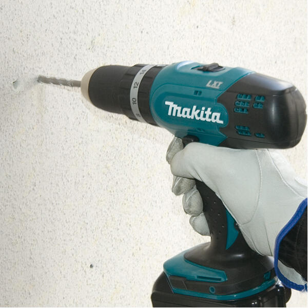 Perceuse à percussion 18 V MAKITA Dhp453sfe, 42 Nm + 2 batteries - 2