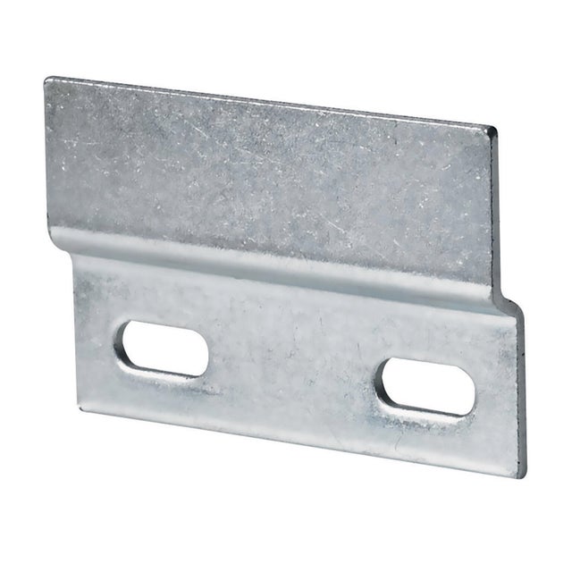 Lot de 2 Support de suspension acier zingué HETTICH, l.45 mm