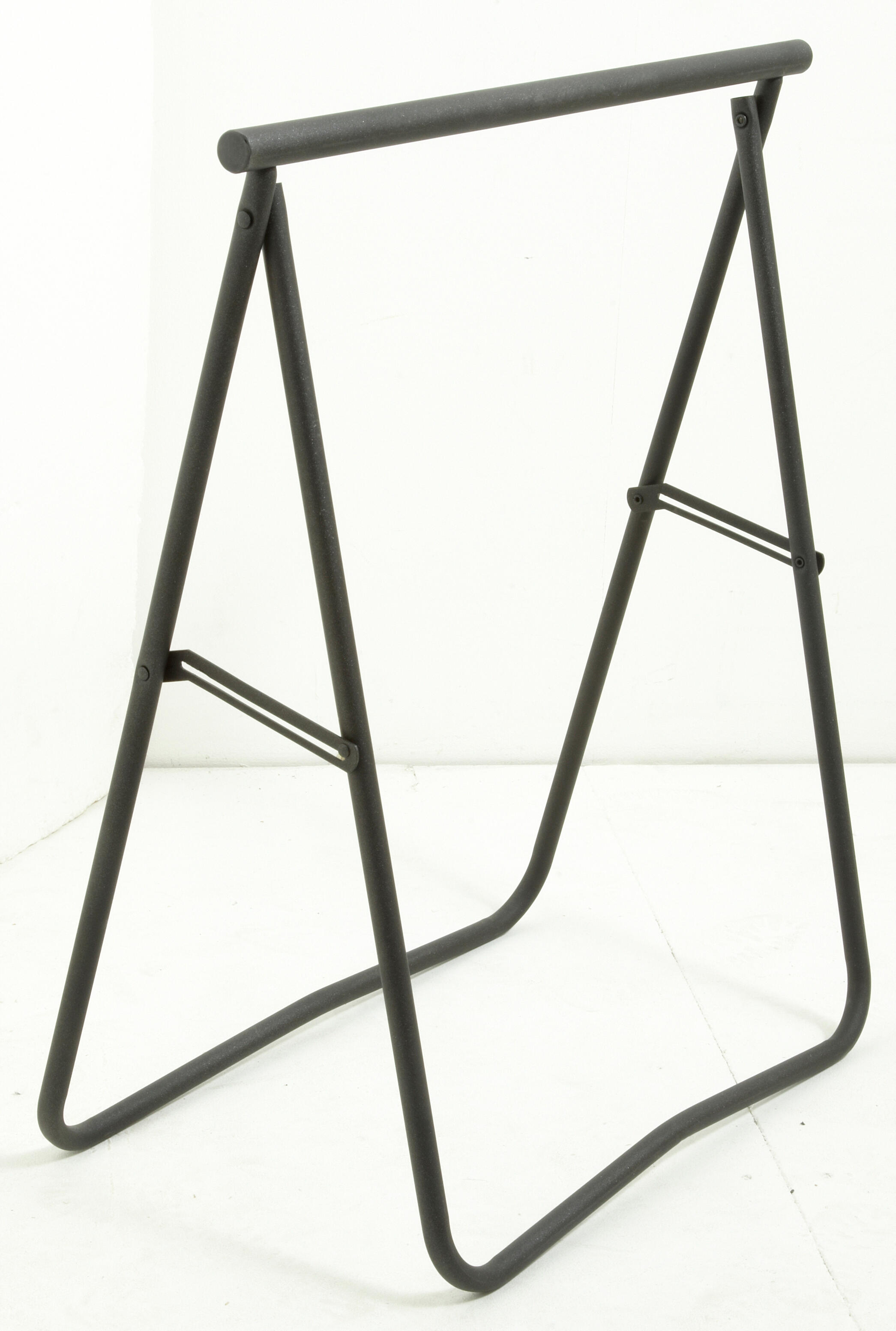 Tréteau acier français anthracite compas César RODET, H.74 x l.64 cm - 7