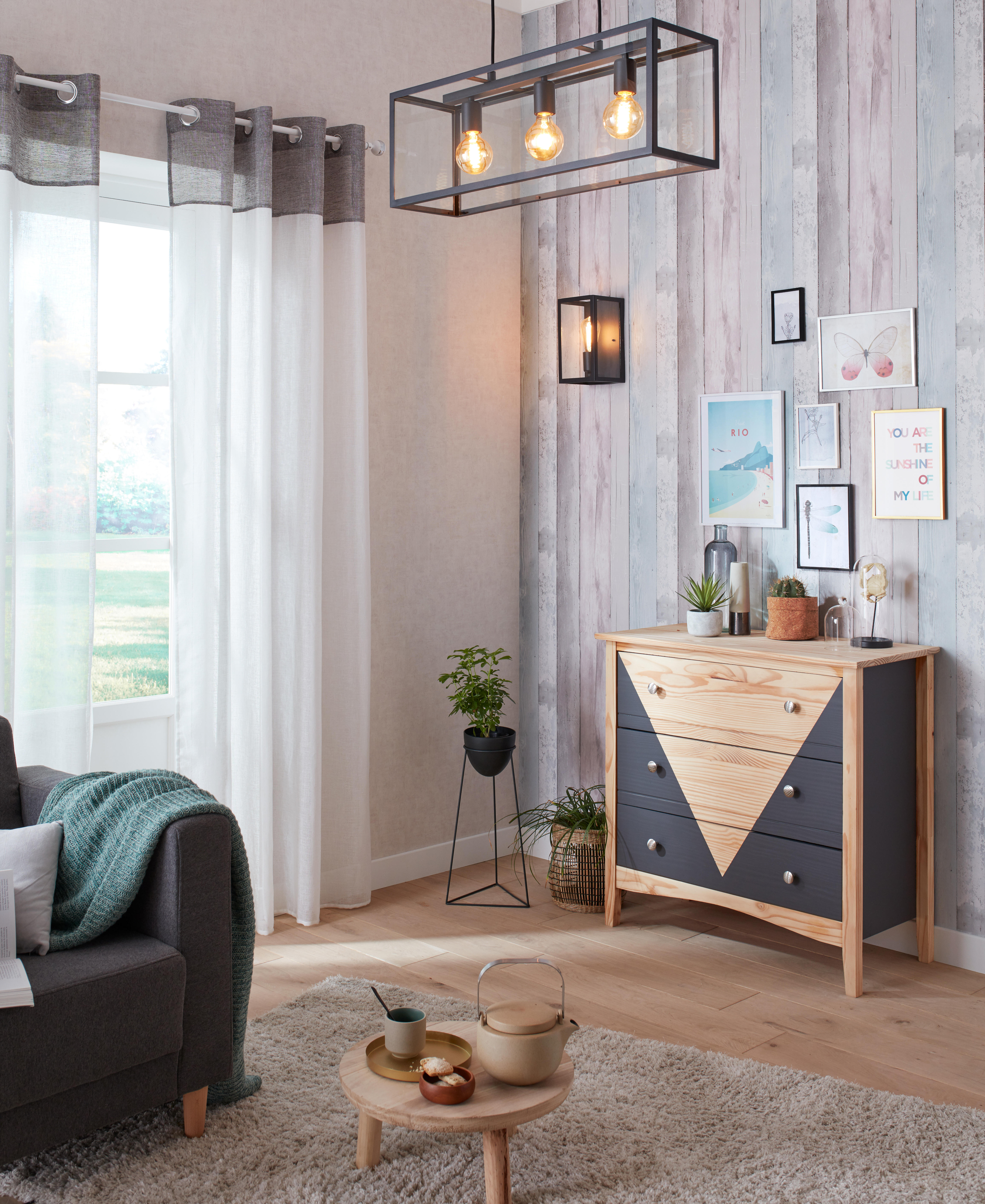 Cadre Lila, H.24 x l.18 cm doré, INSPIRE - 3