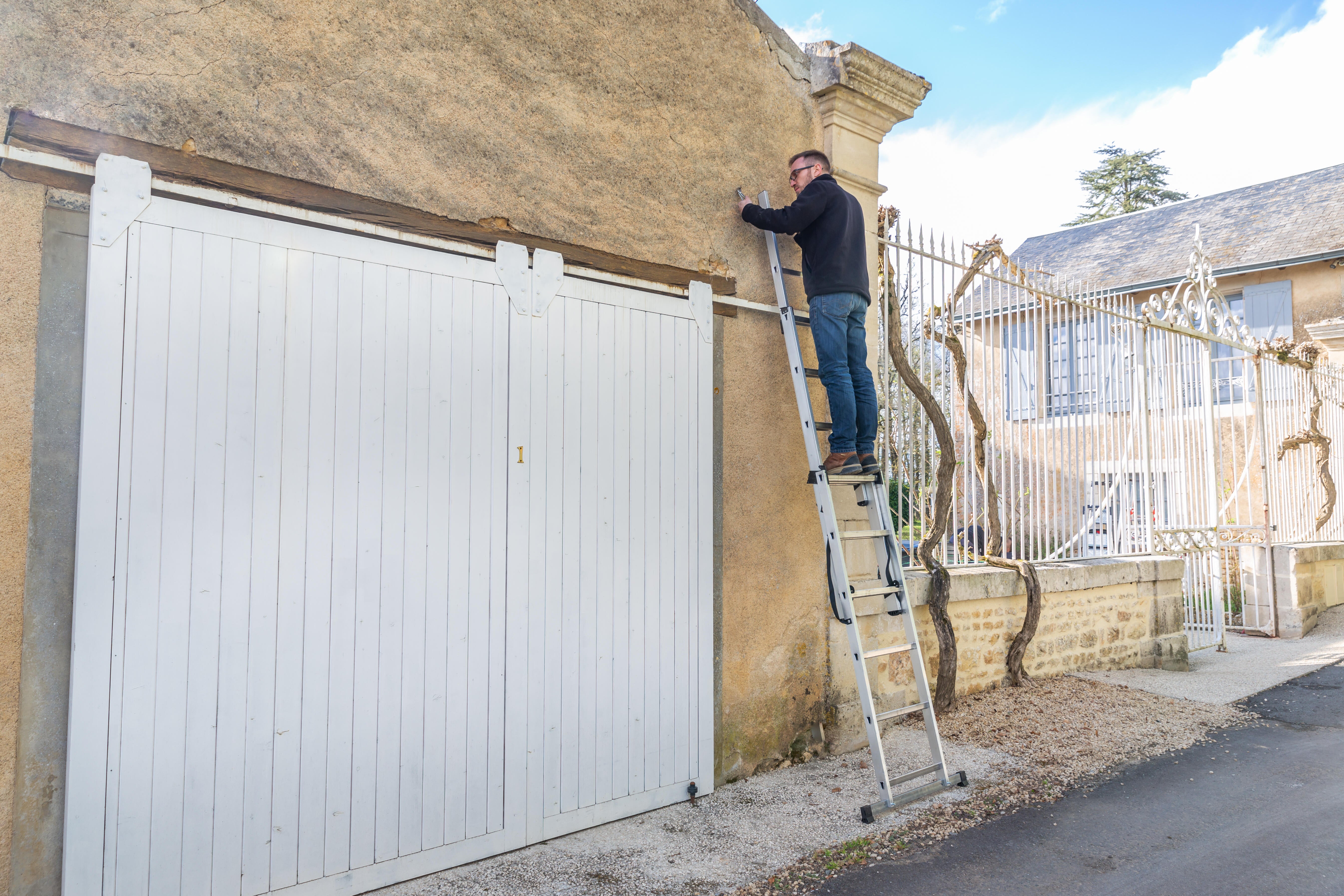 Echelle transformable aluminium HAILO 18 marches - 7