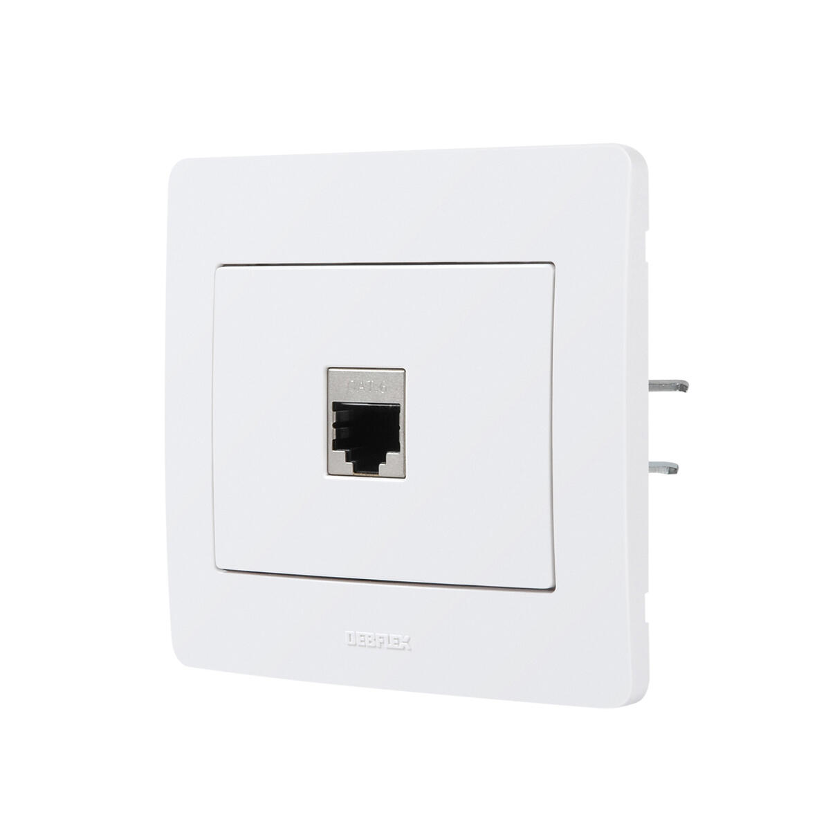 Prise rj45, complet, DEBFLEX Diam2, blanc Leroy Merlin