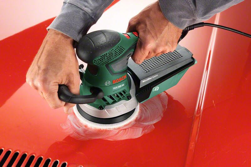 Ponceuse excentrique filaire BOSCH PEX 4000 AE, 370 W - 9