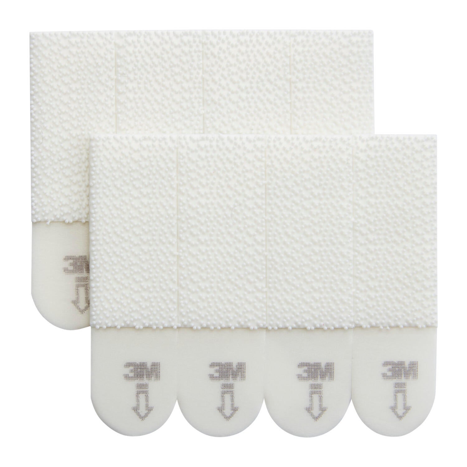 8 paires de languettes adhésives blanc de fixation de tableaux 2kg max COMMAND - 4