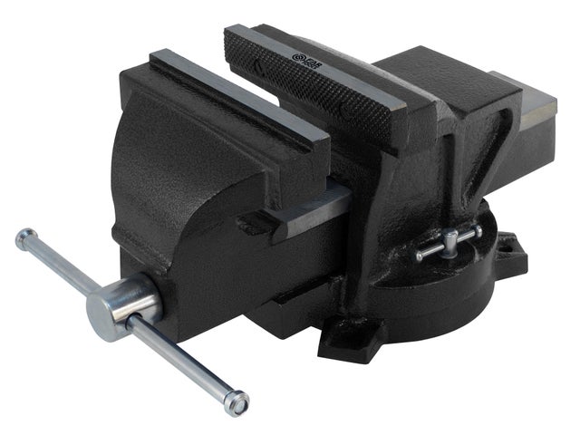 Etau en fonte base tournante FARTOOLS, 150 mm