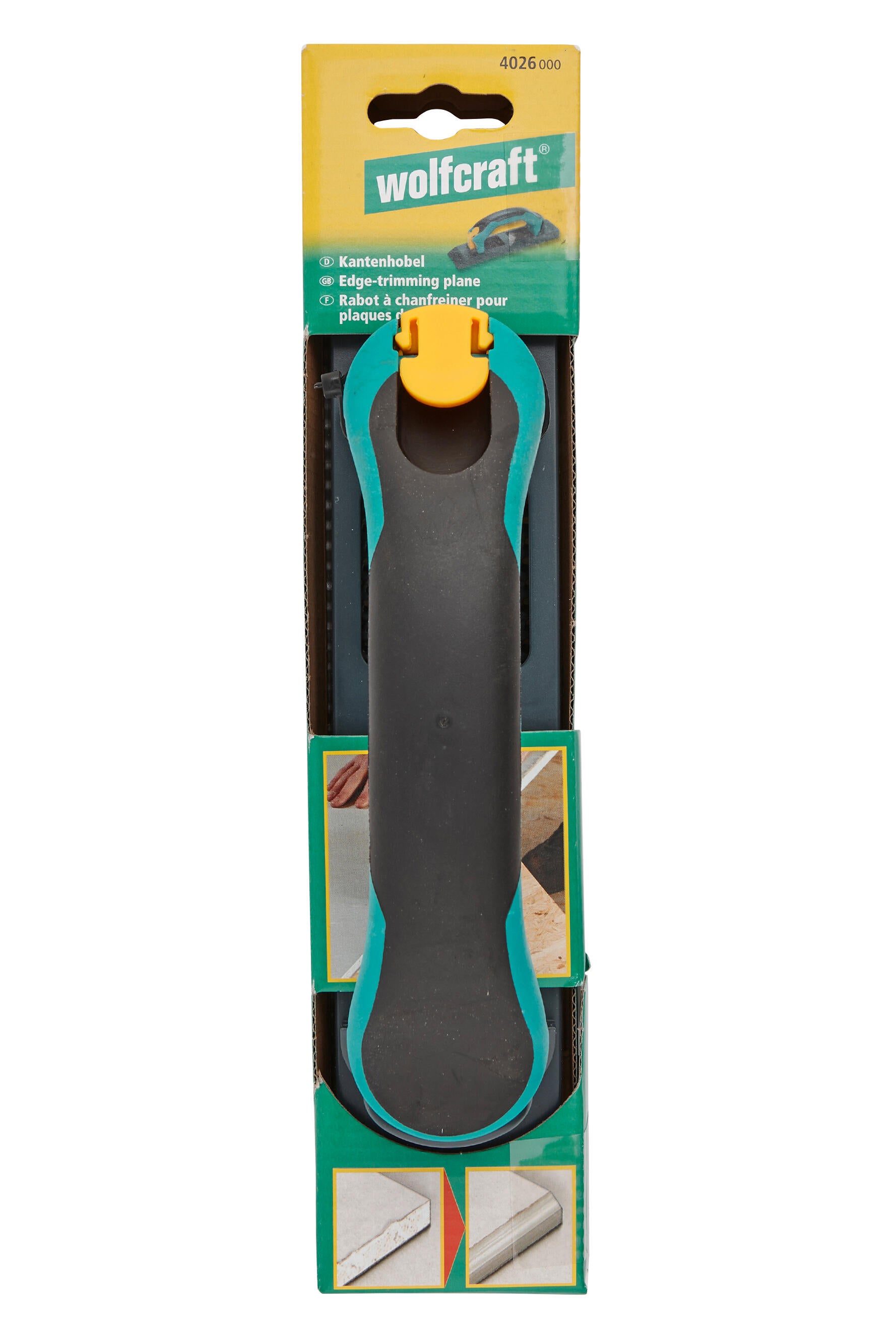 Rabot d'angle pour plaque de plâtre WOLFCRAFT - 2