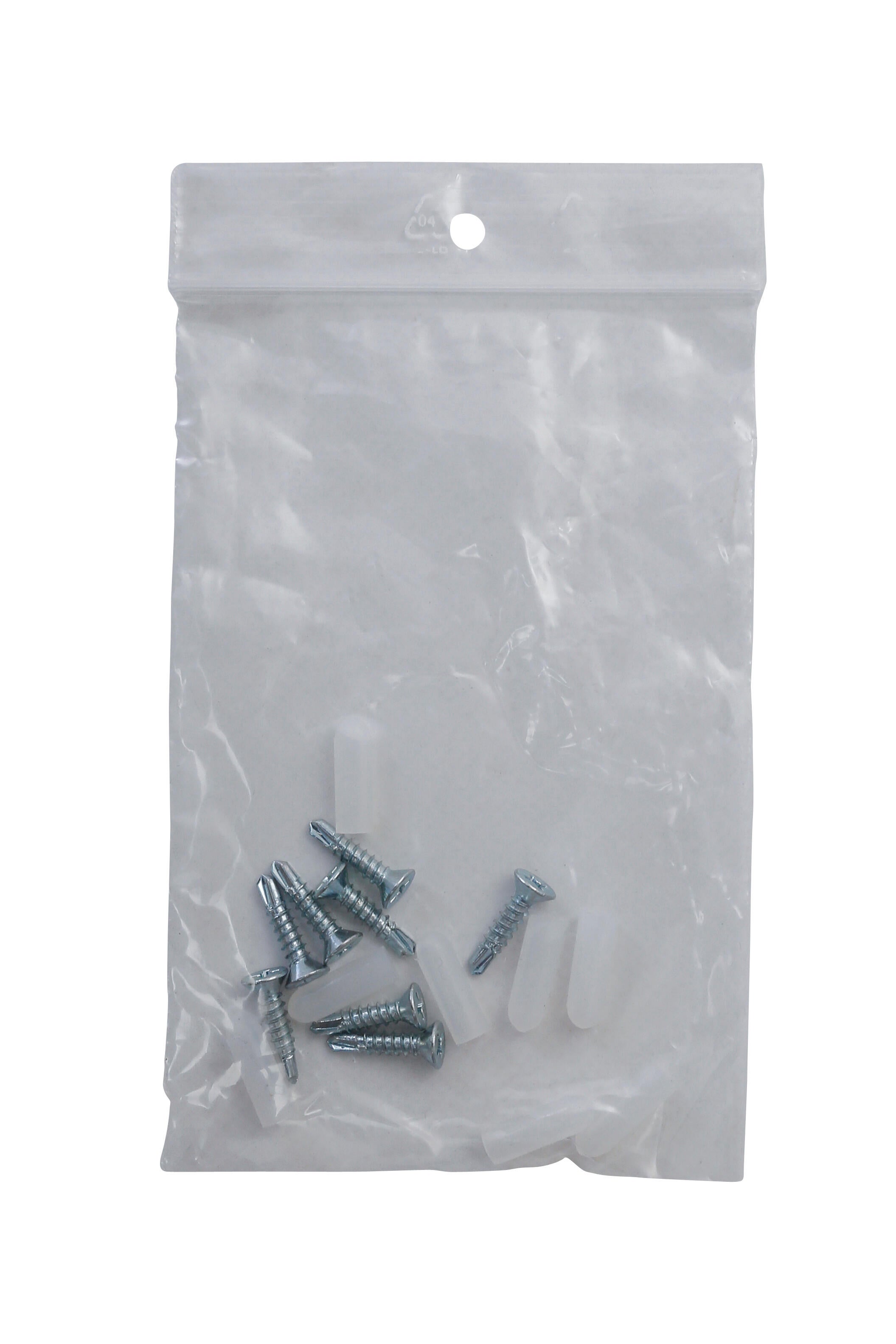 Kit de fixation H.34 x l.32 x P.4 cm RENZ, blanc - 9