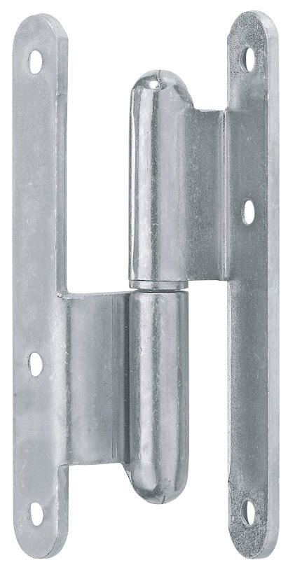 Paumelle acier pour porte, droite, HETTICH, L.110 x l.44 mm - 2