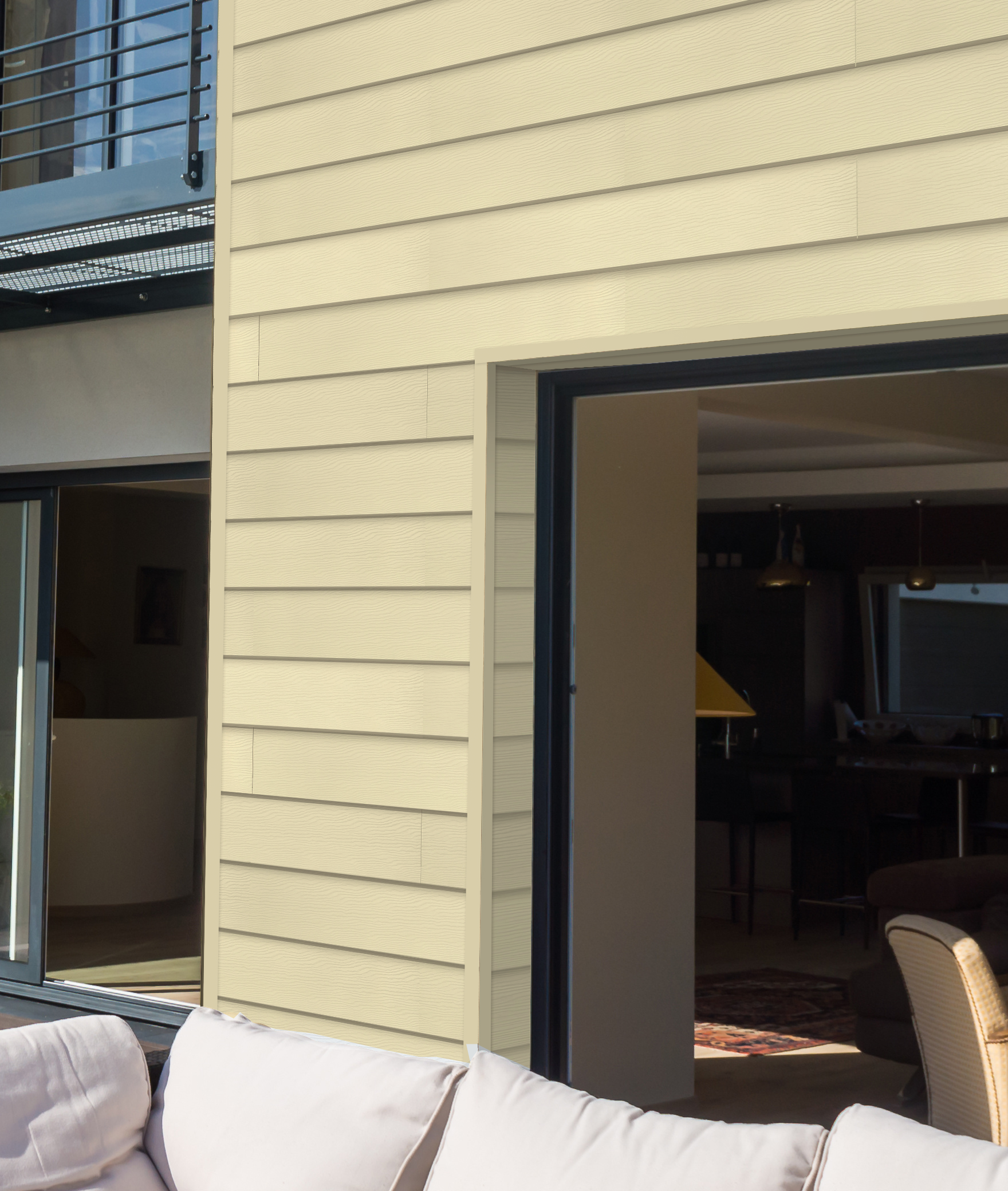 Coin extérieur pvc 45x45 FREEFOAM Faza/solid pierre, dune, proche dural 1015 3 m - 2